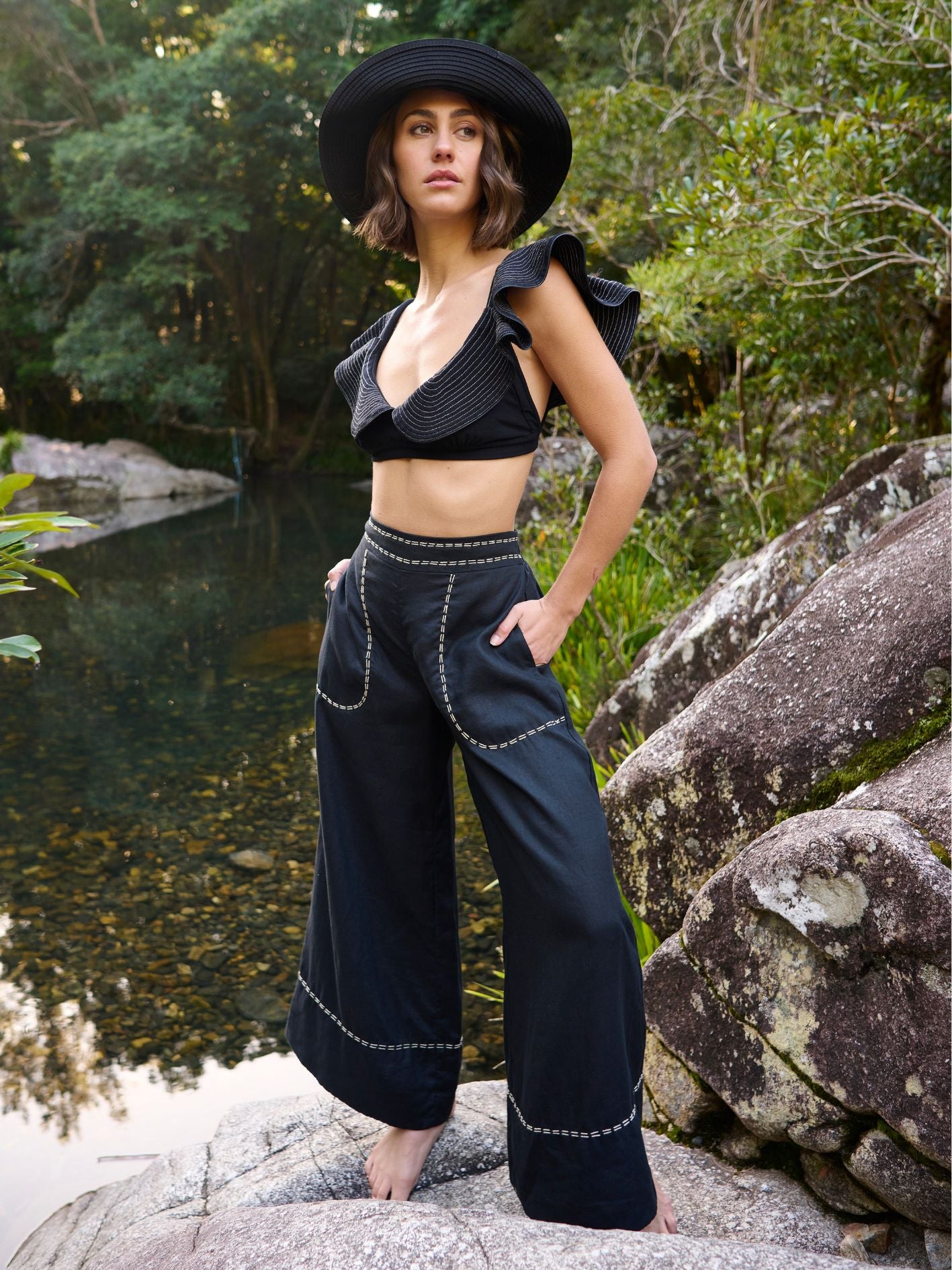 MAZE PANT ONYX