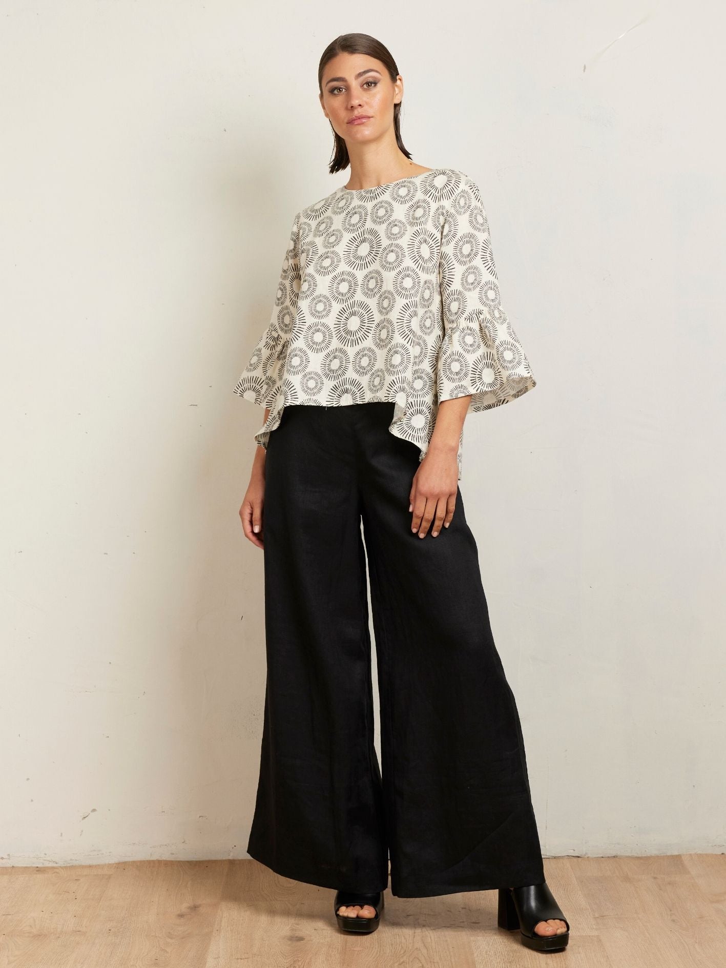 PALAZZO PANT ONYX