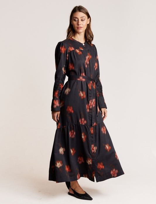ABSTRACT BLOOMS DRESS
