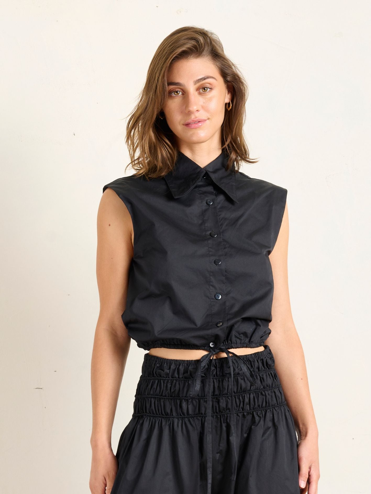 CROP SHIRT ONYX