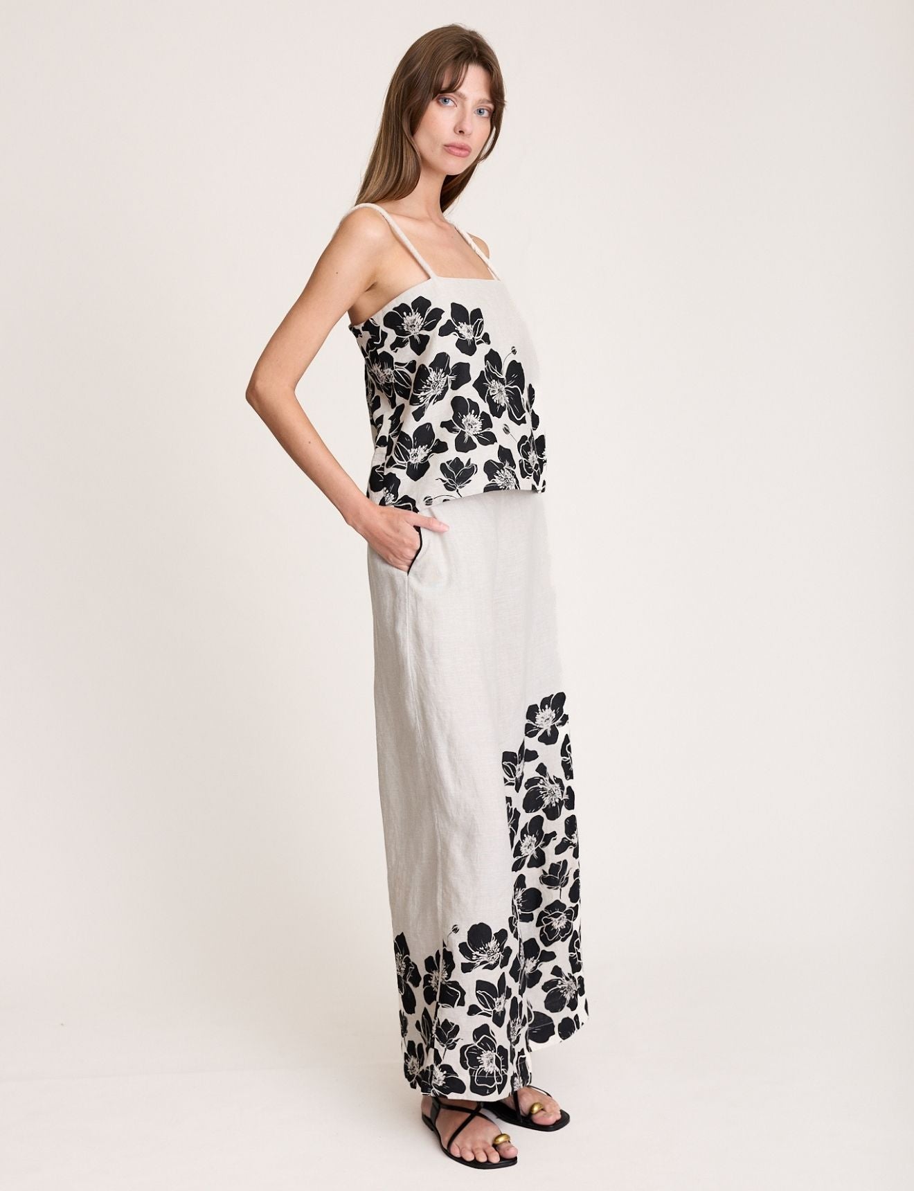 FLEUR CAMI ONYX