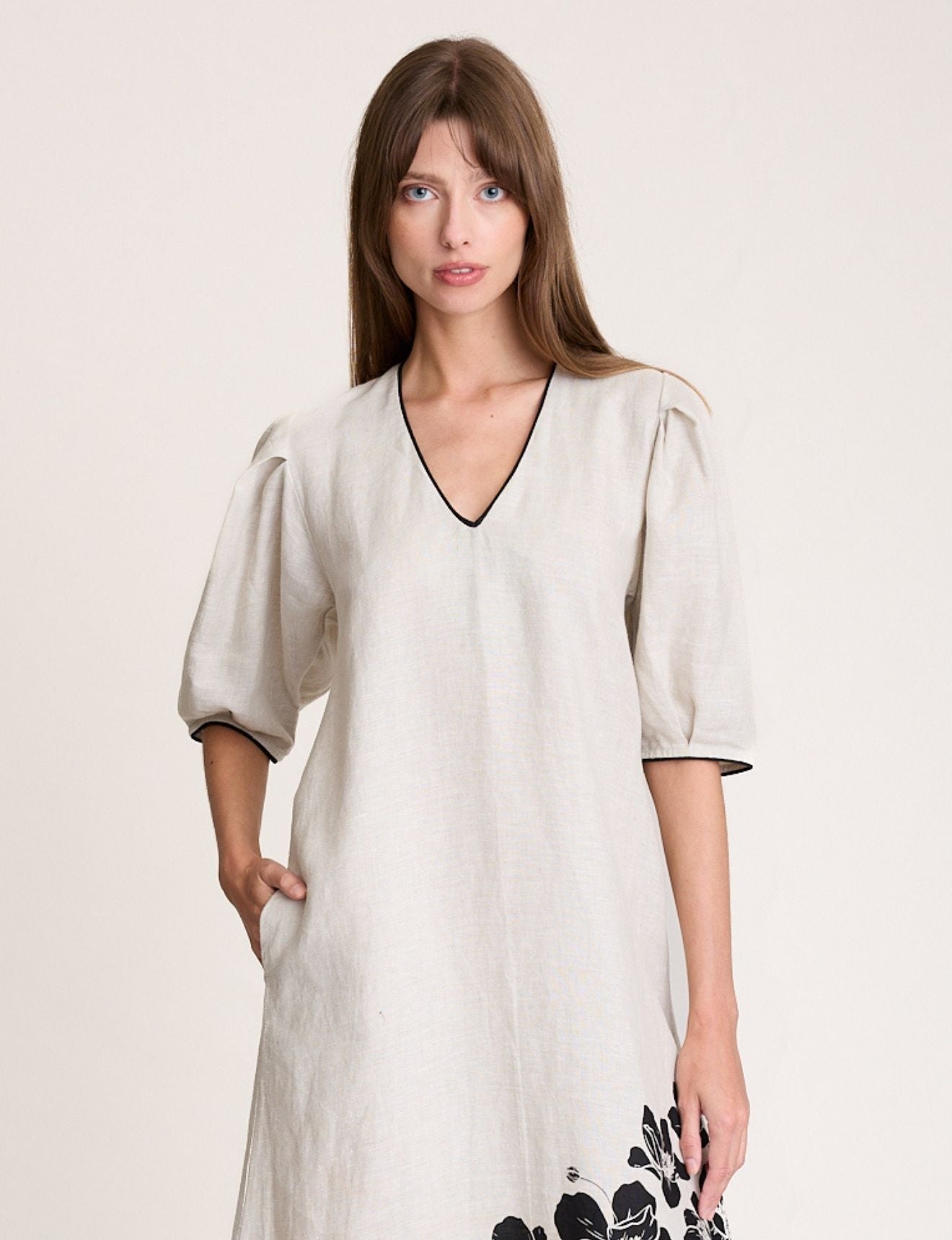 FLEUR DRESS ONYX