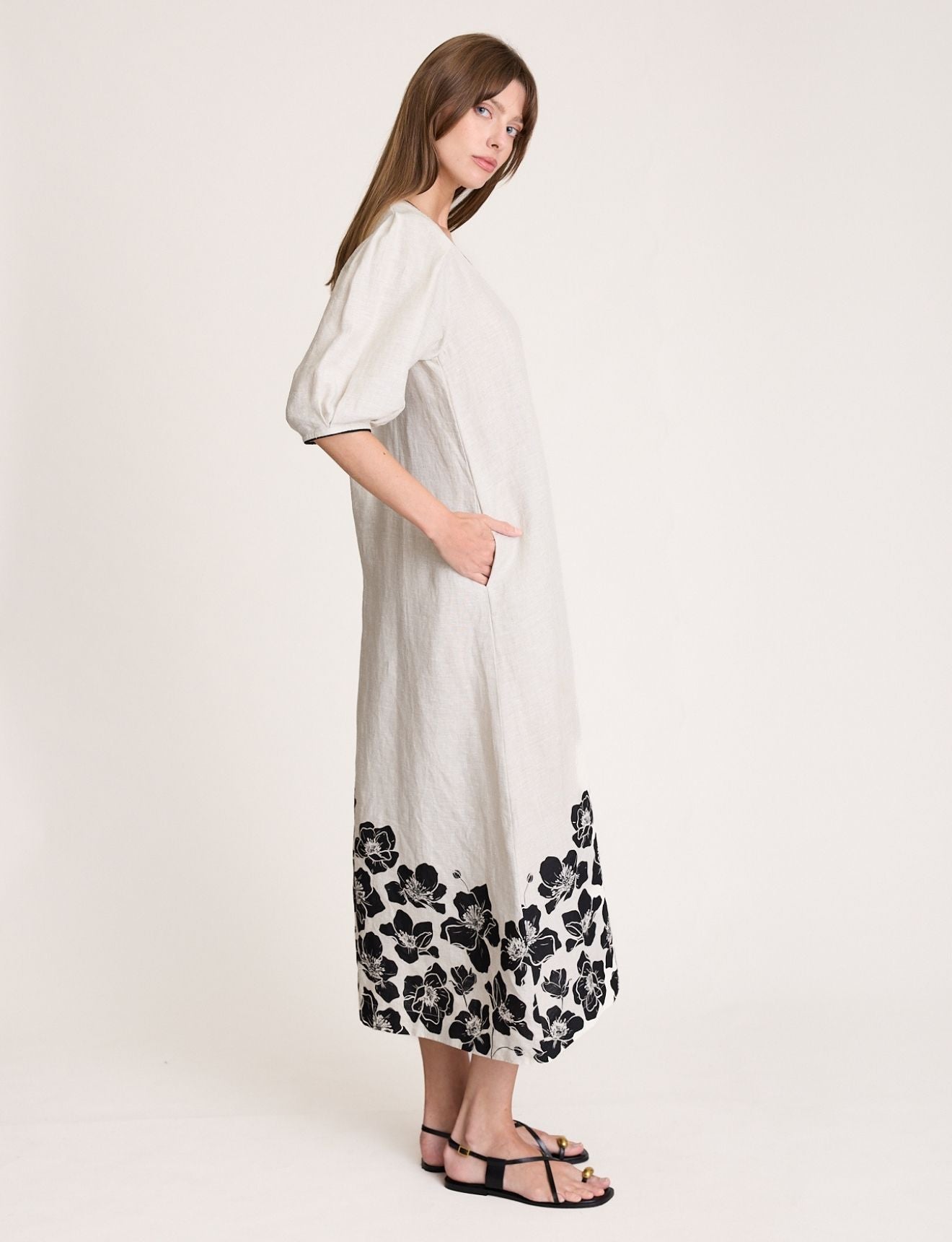 FLEUR DRESS ONYX