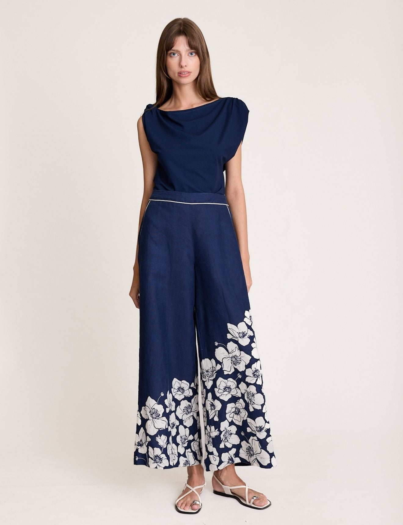 FLEUR PANT NAVY