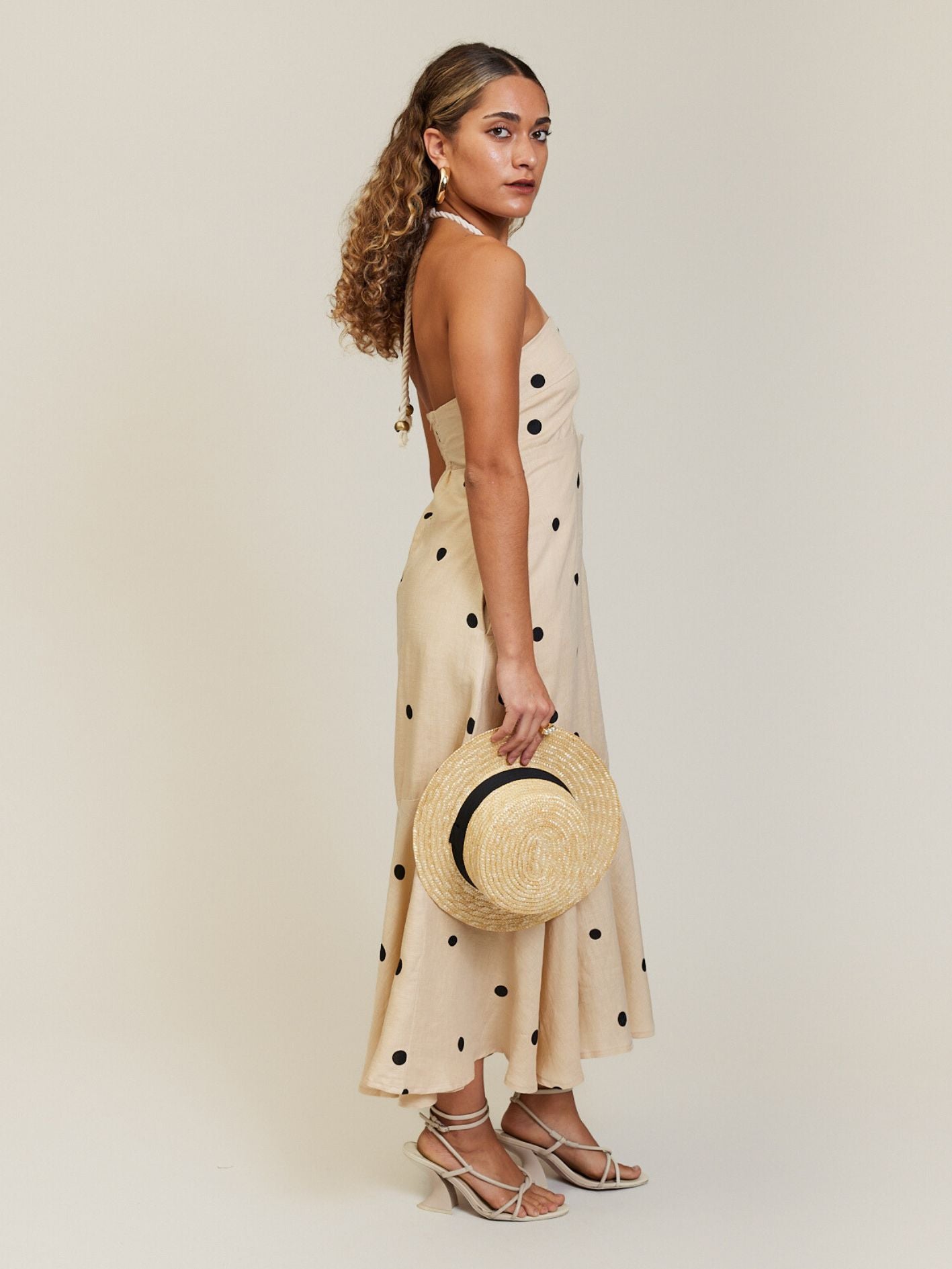 HALTER DRESS SPOT