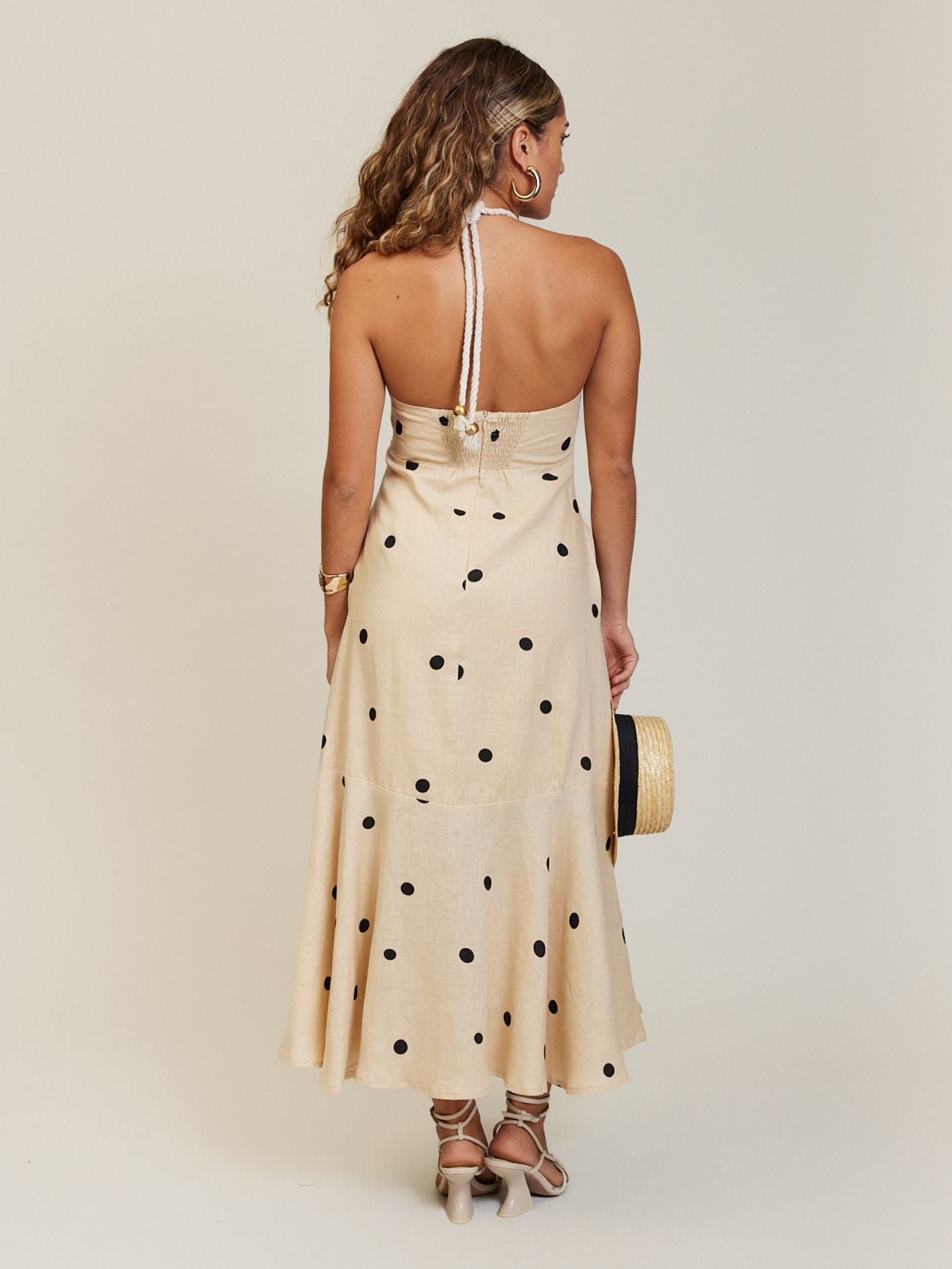 HALTER DRESS SPOT
