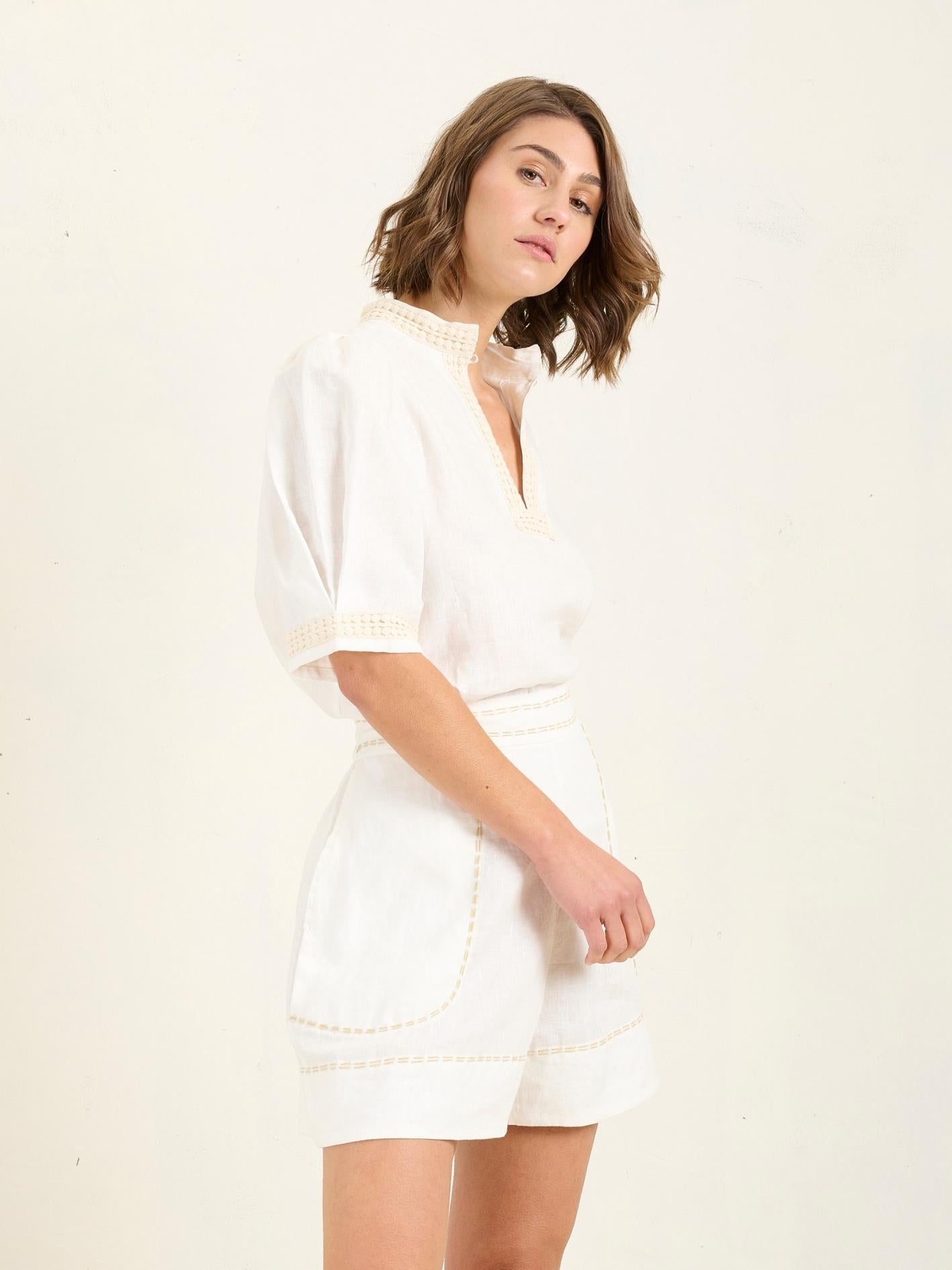 MAZE SHORT IVORY