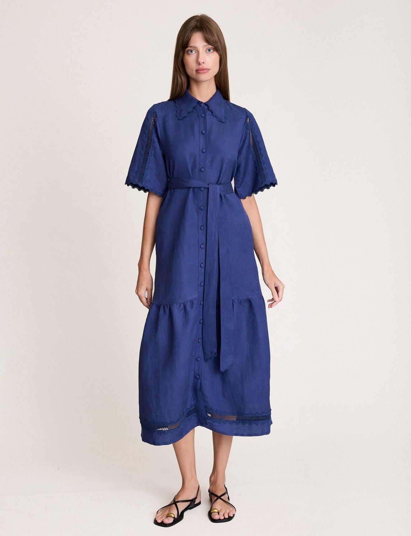 LOTTE DRESS NAVY