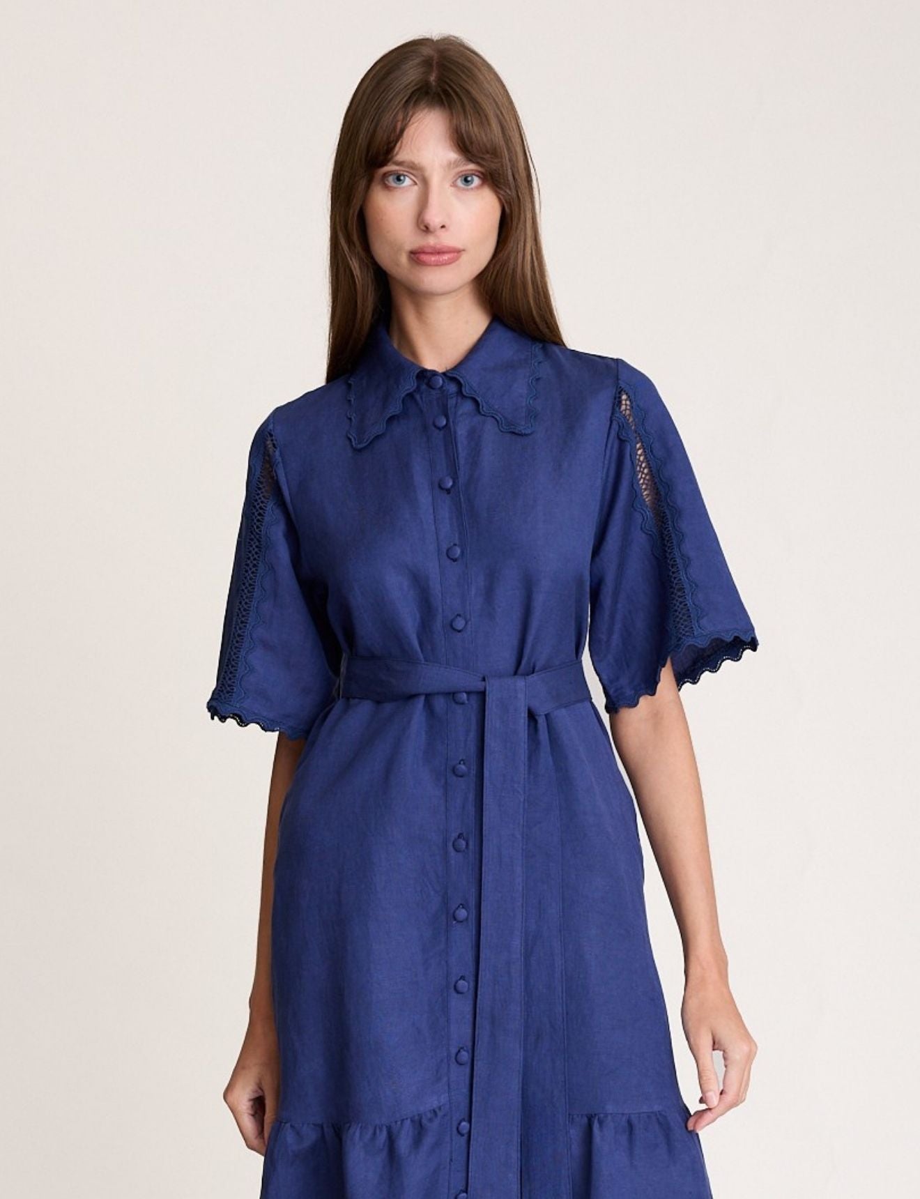 LOTTE DRESS NAVY