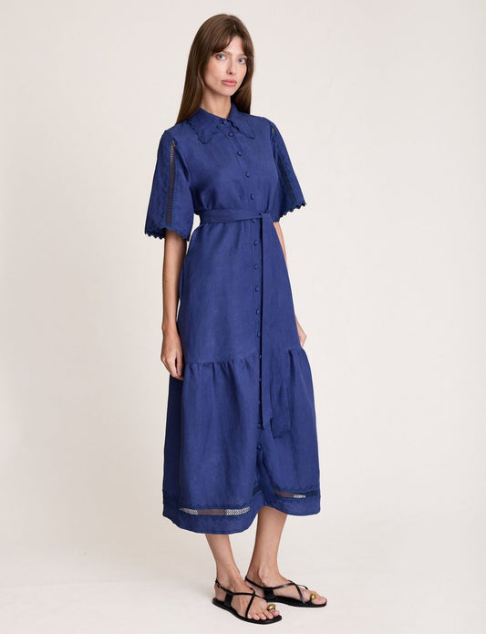LOTTE DRESS NAVY