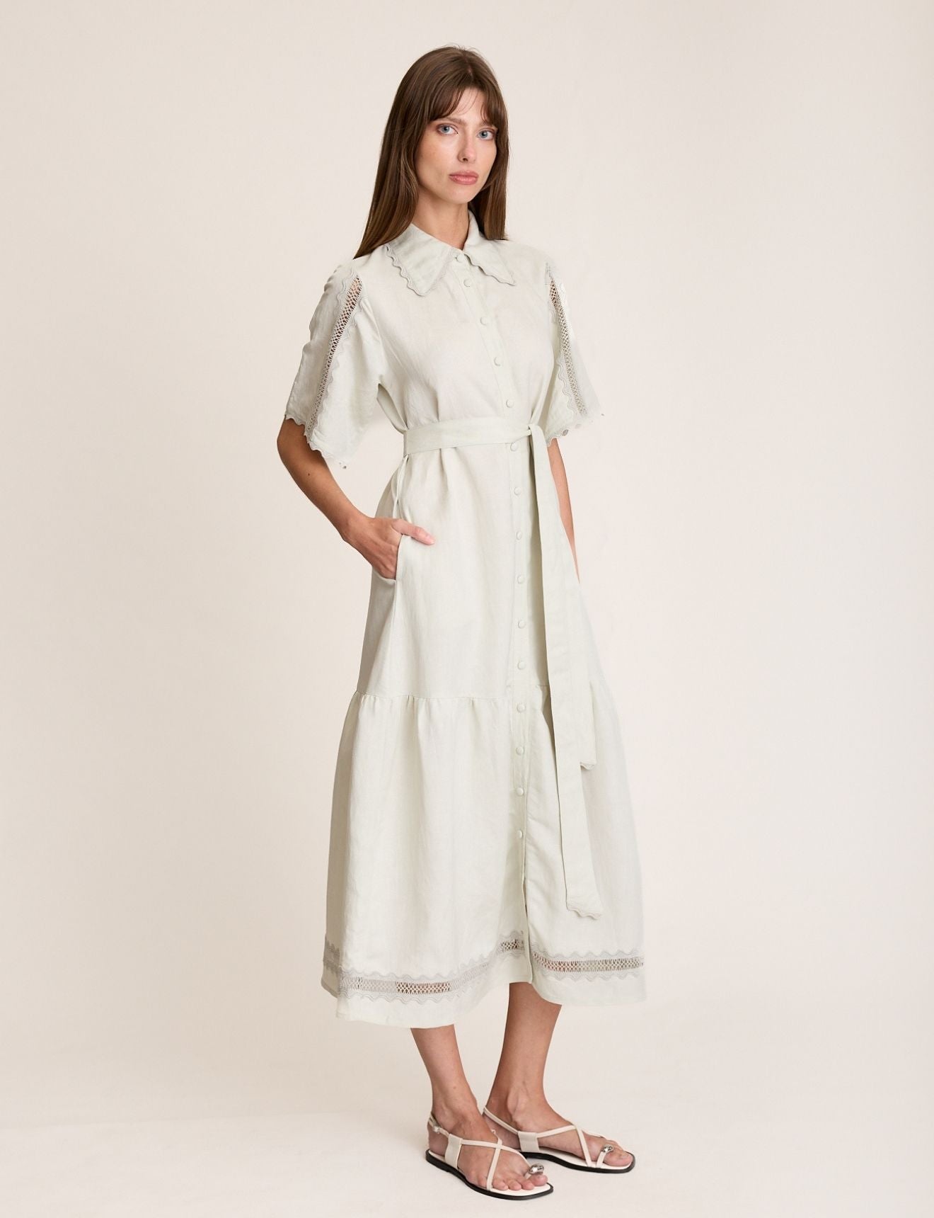 LOTTE DRESS SAGE