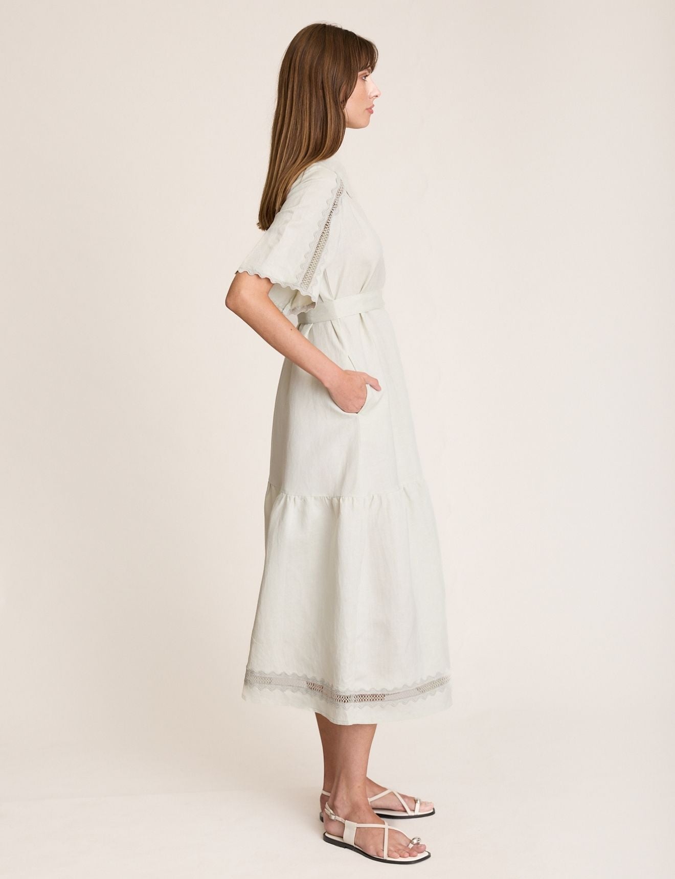 LOTTE DRESS SAGE