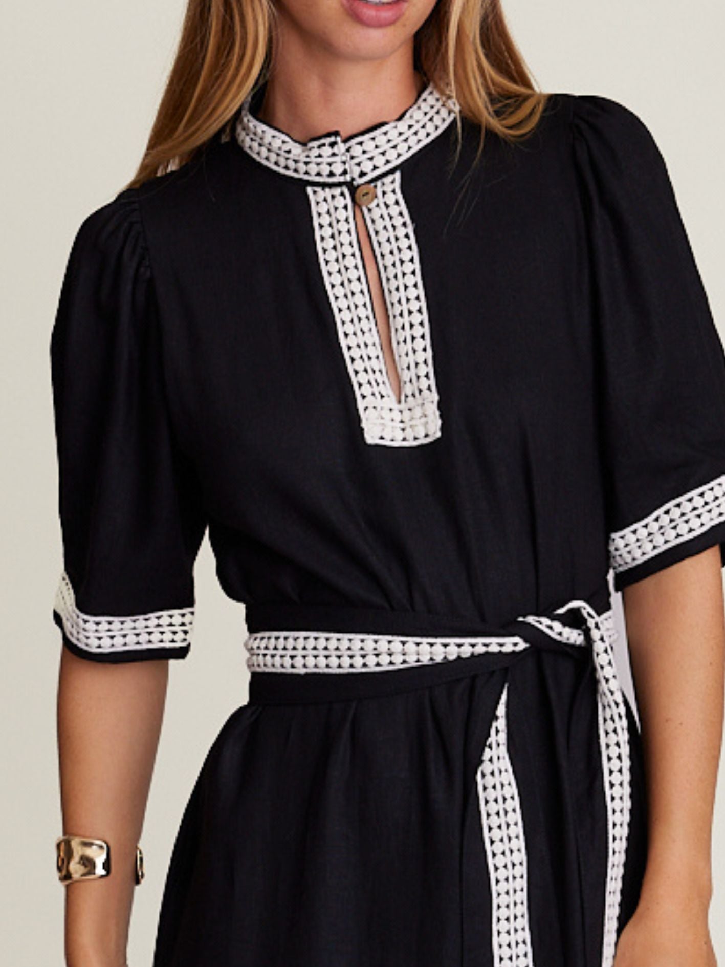 MAZE DRESS ONYX