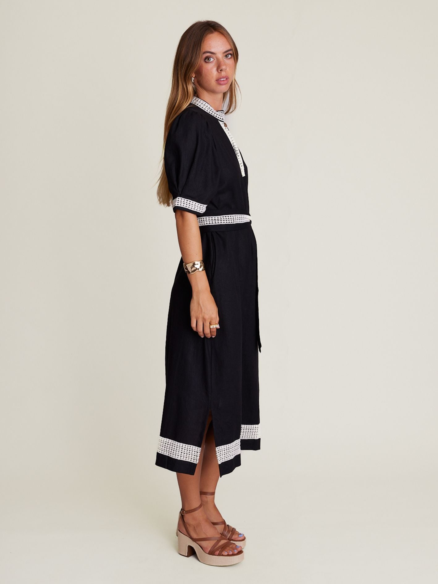 MAZE DRESS ONYX