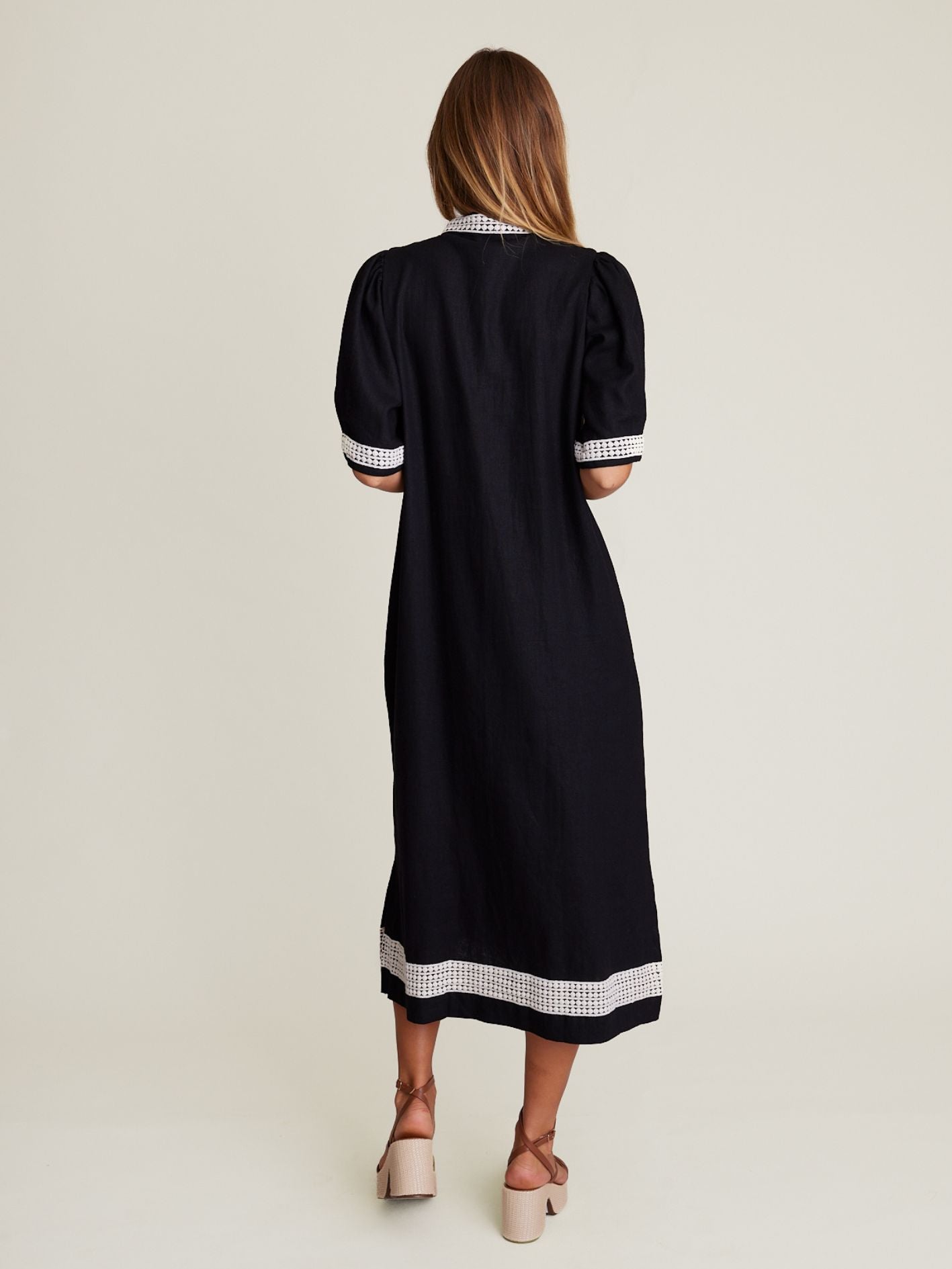 MAZE DRESS ONYX