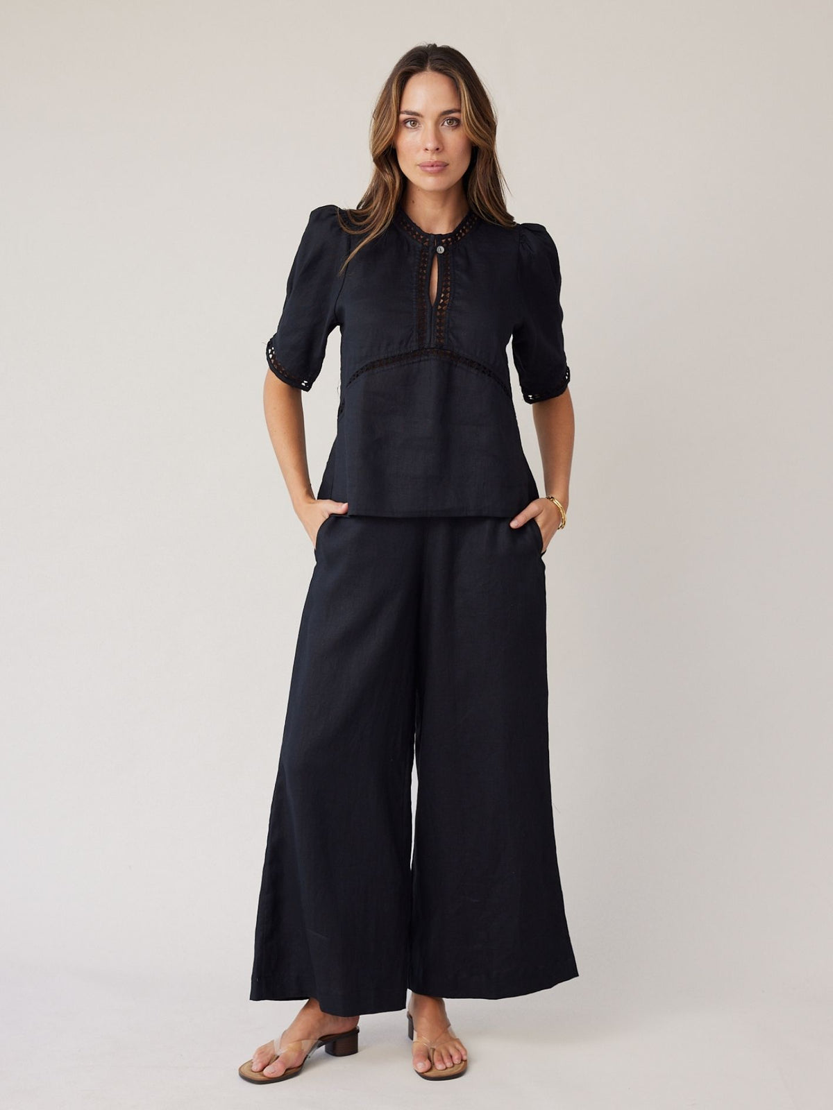 PALAZZO PANT ONYX