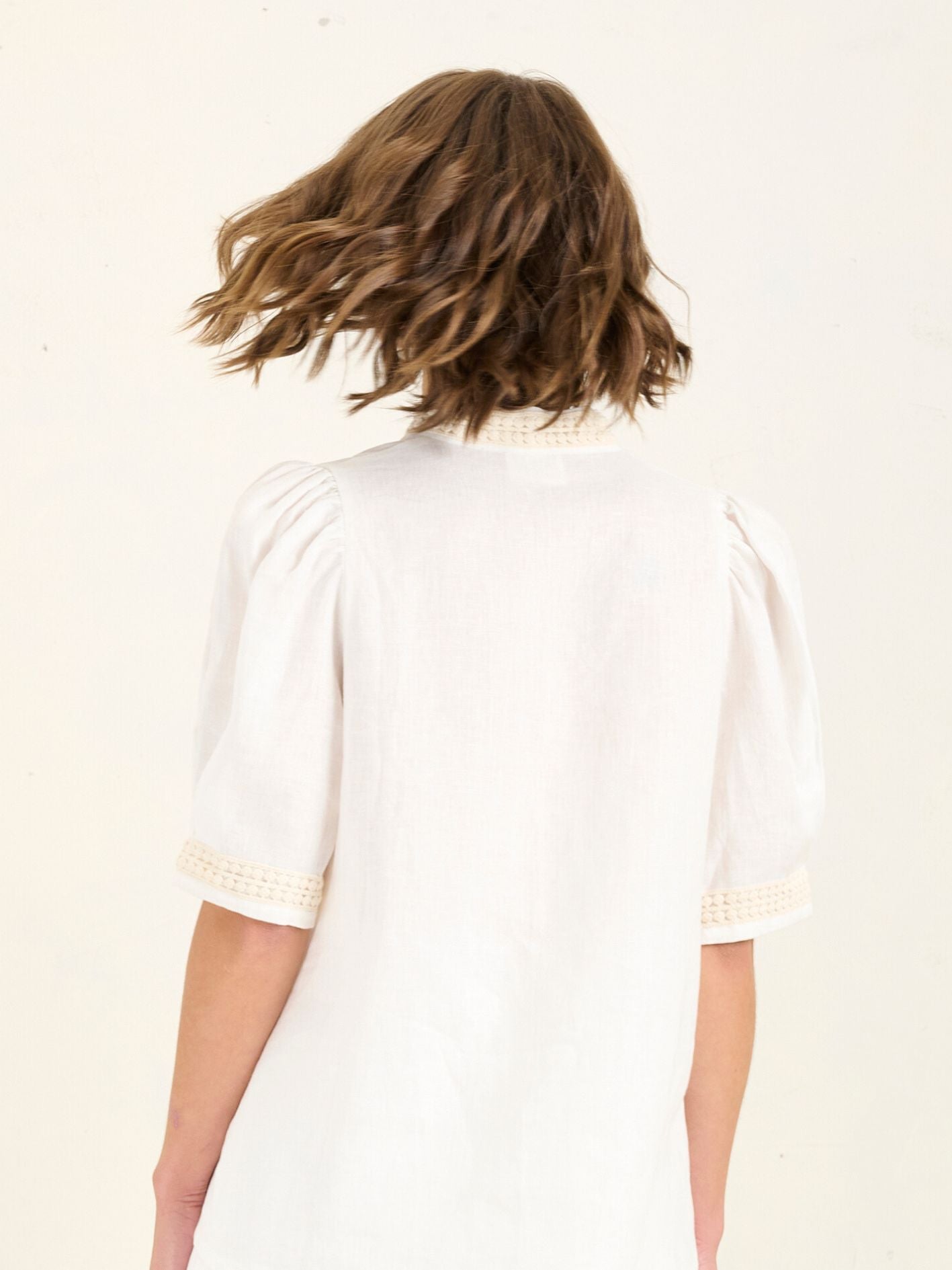 MAZE DRESS IVORY