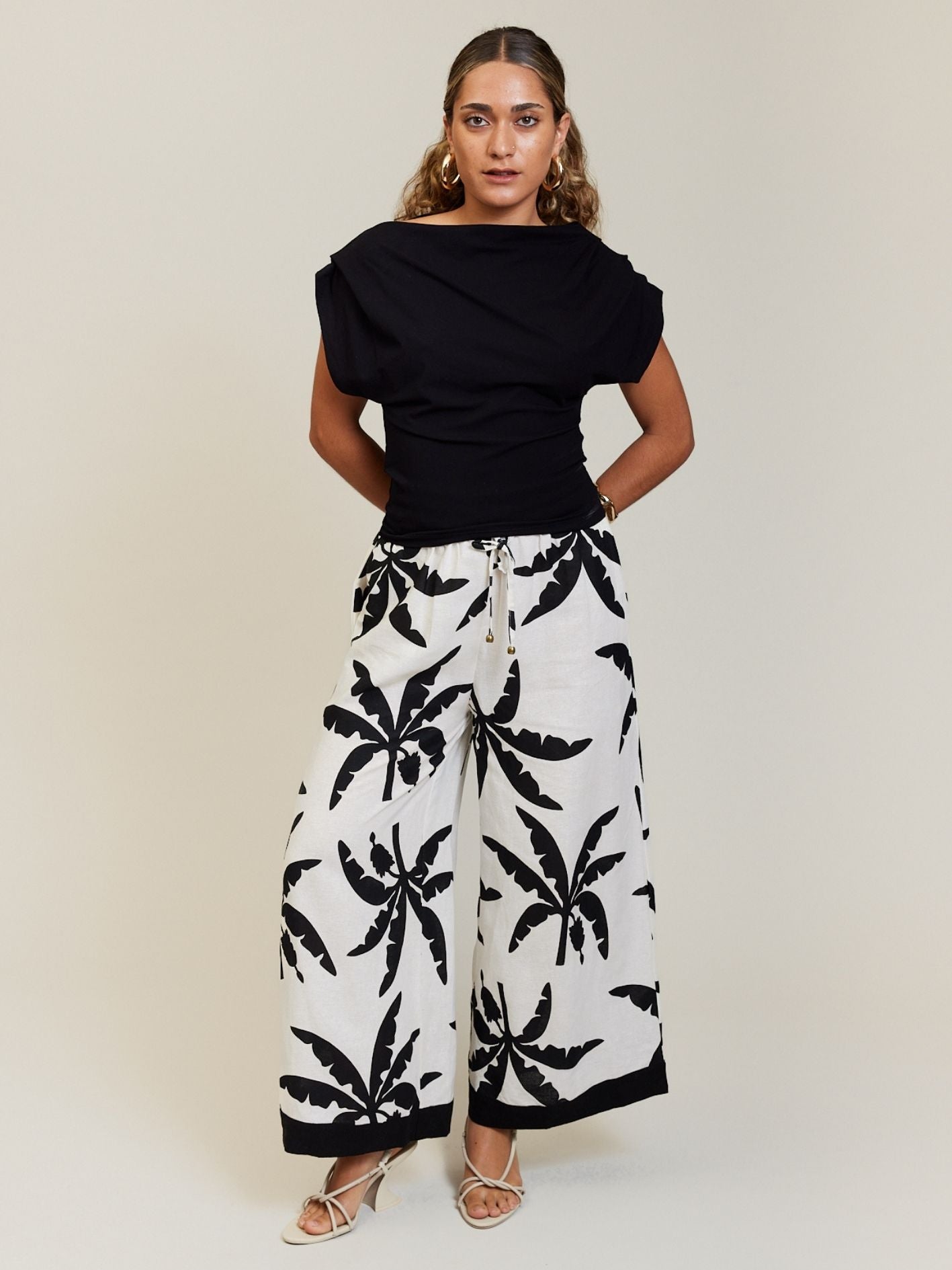 PLEAT TOP ONYX
