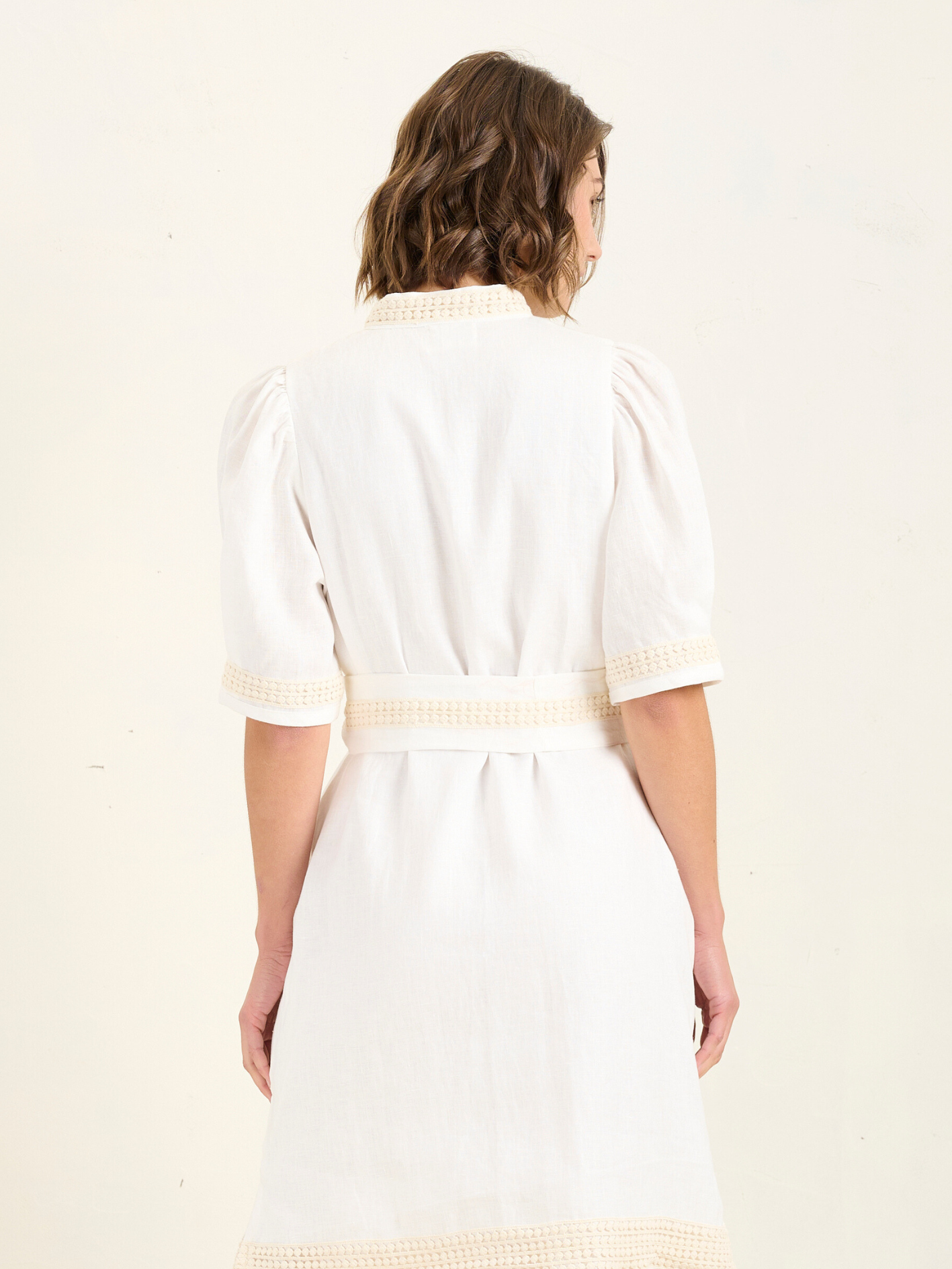MAZE DRESS IVORY