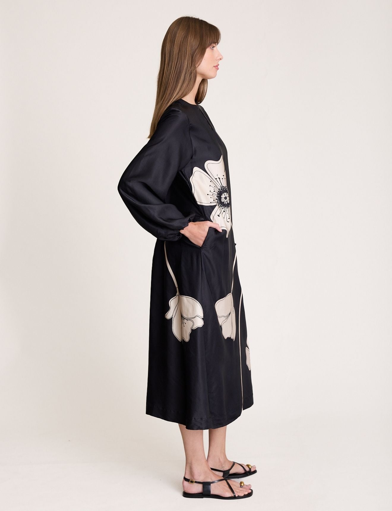 POPPIES DRESS ONYX