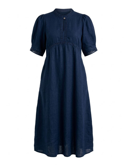 SCULPT DRESS NAVY