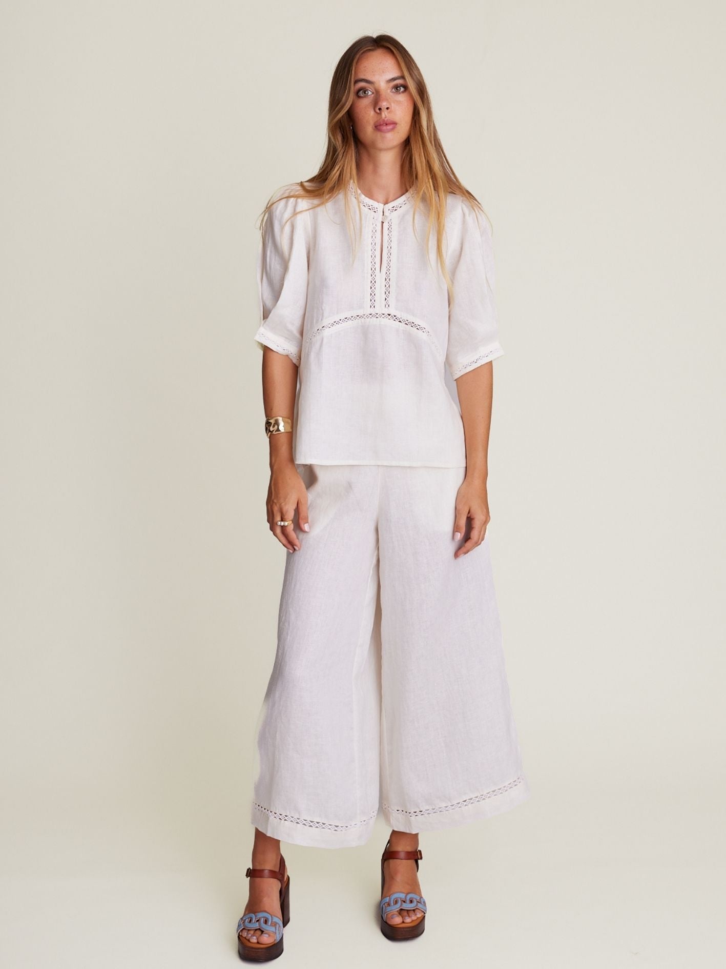 SCULPT PANT IVORY