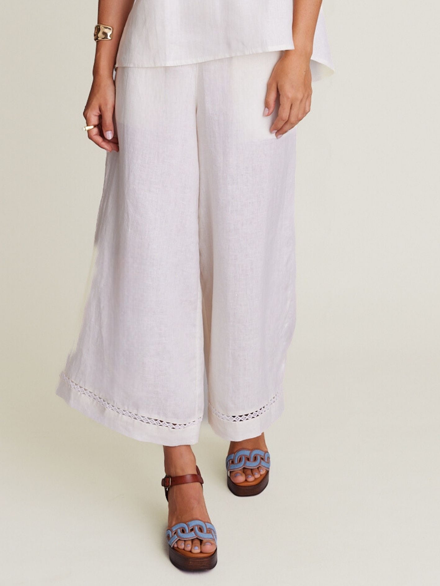 SCULPT PANT IVORY