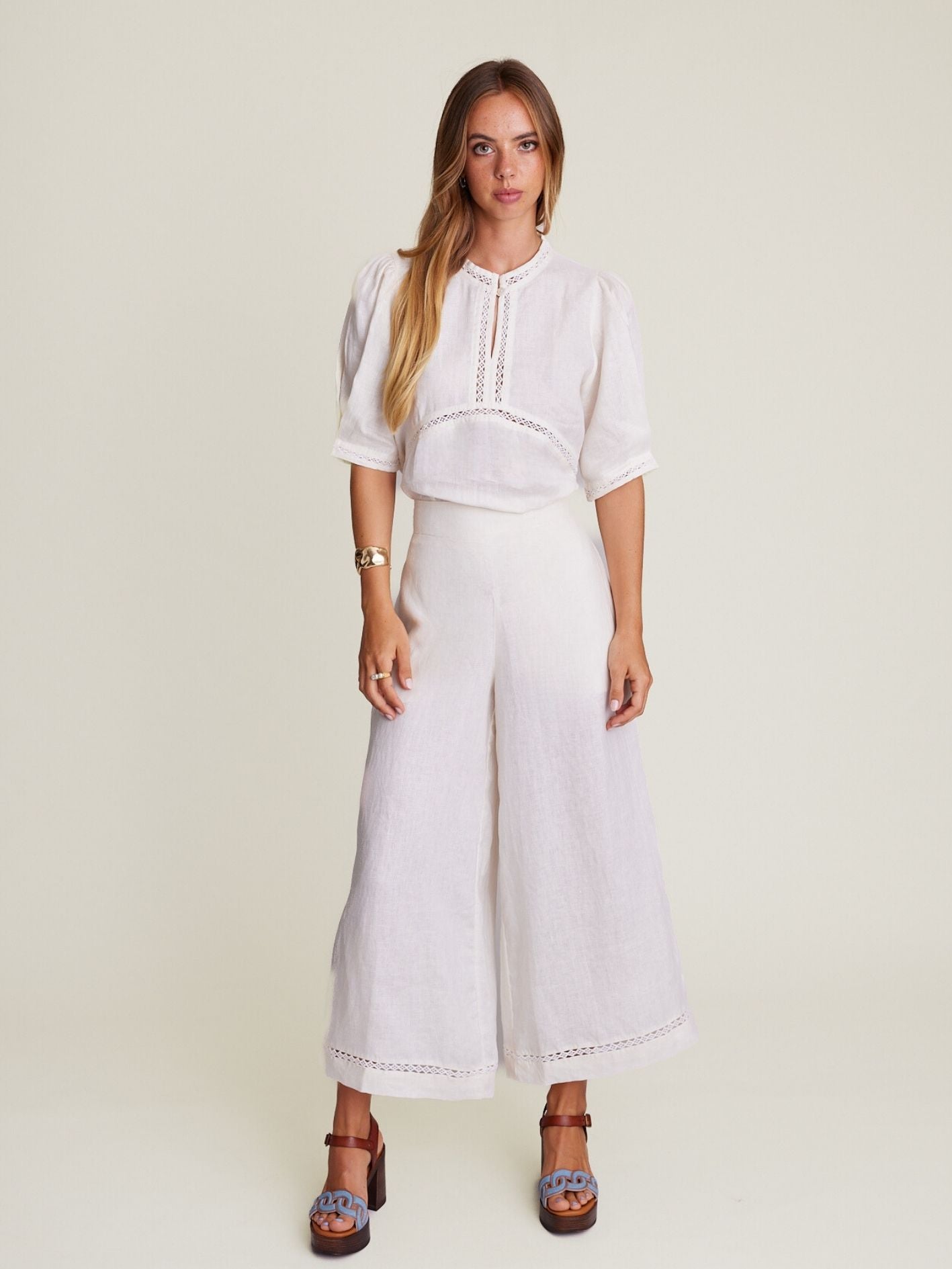 SCULPT PANT IVORY