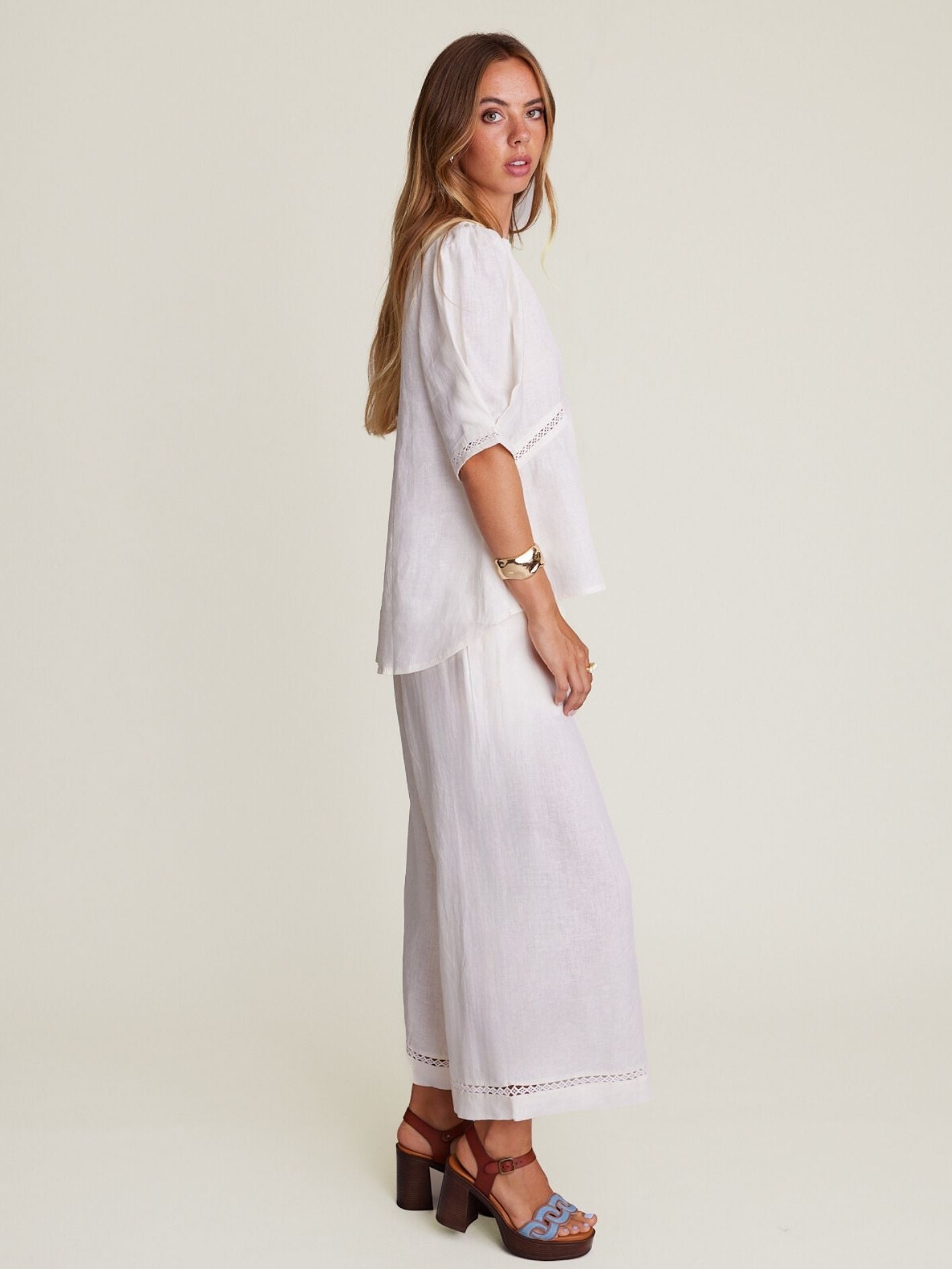SCULPT PANT IVORY