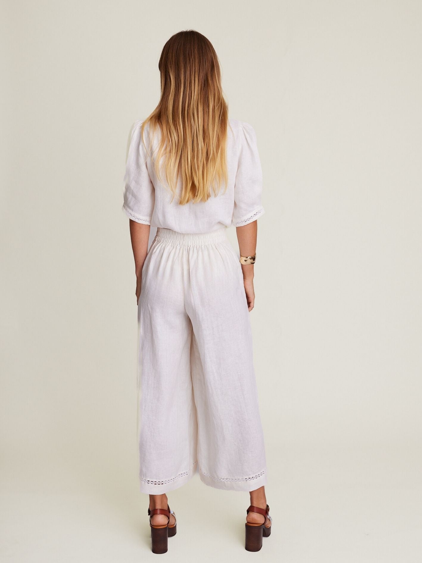 SCULPT PANT IVORY