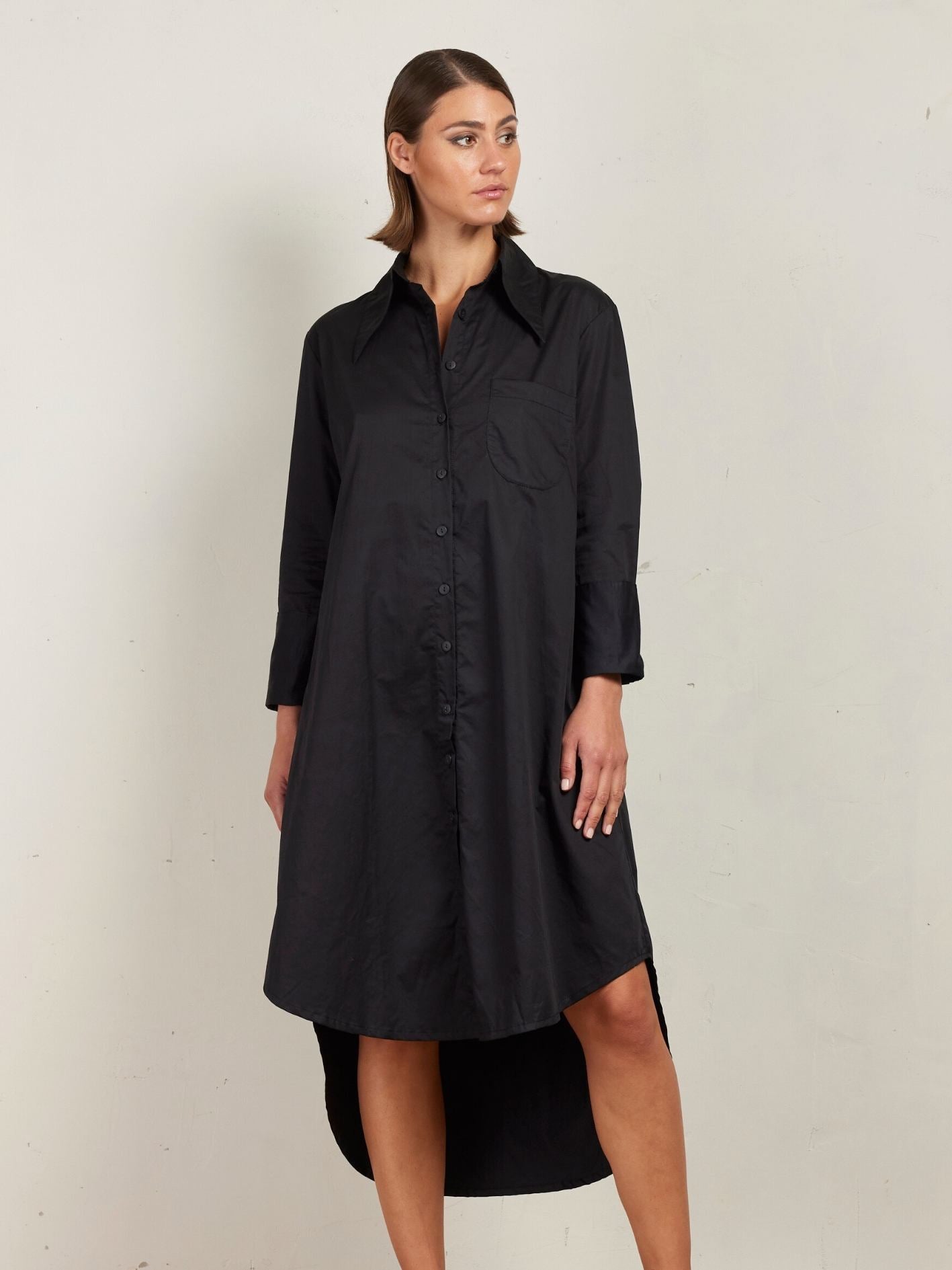 SHIRT DRESS ONYX