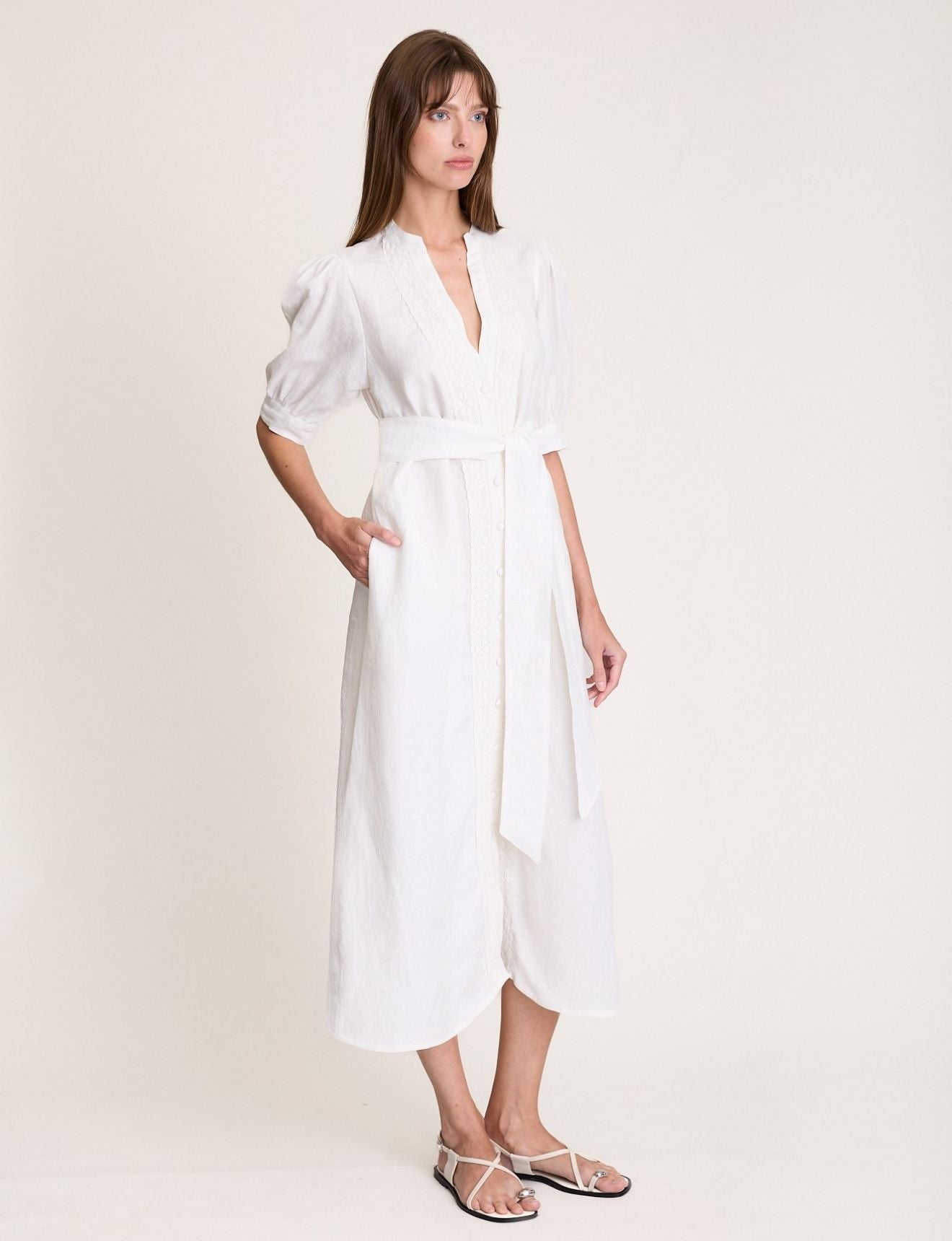 STELLAR V DRESS IVORY