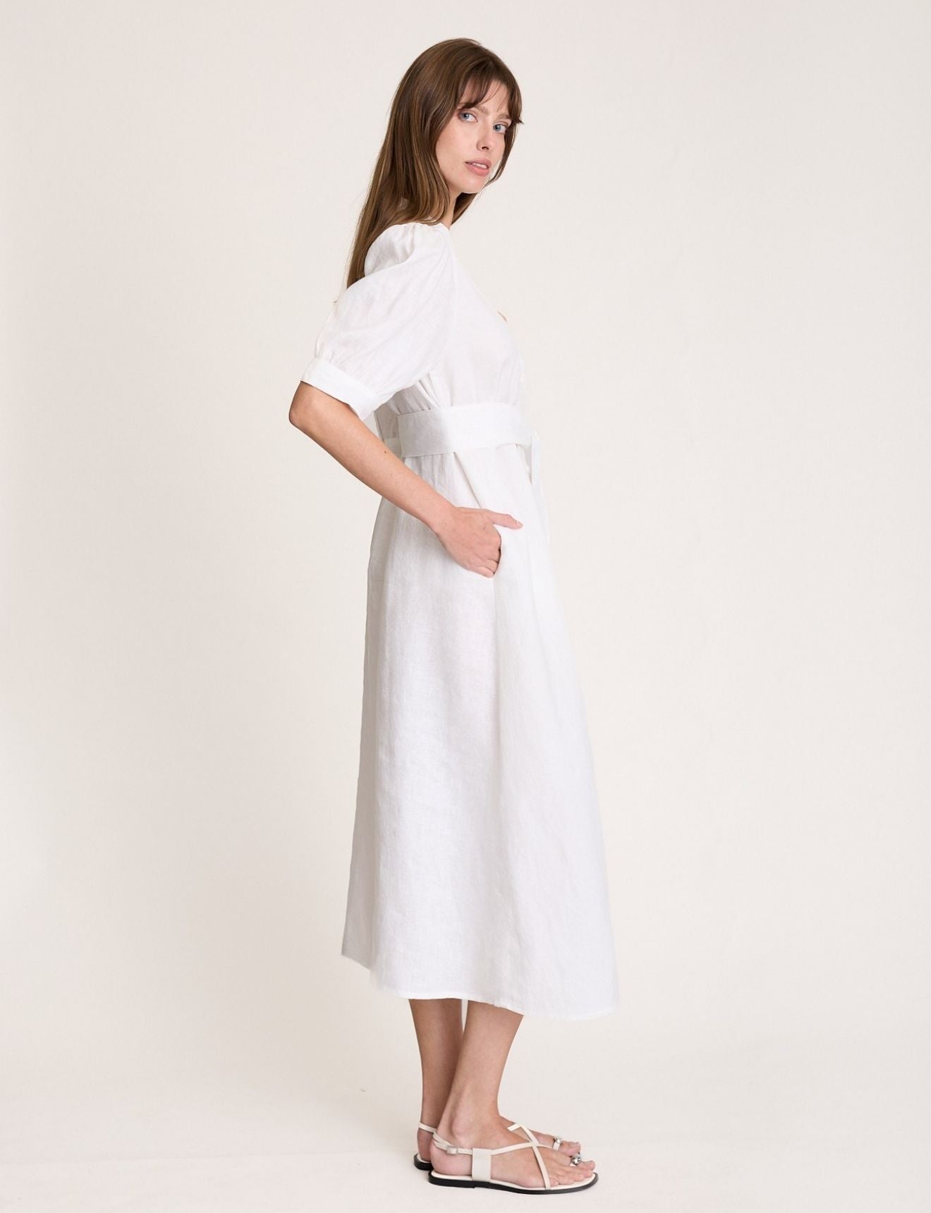 STELLAR V DRESS IVORY