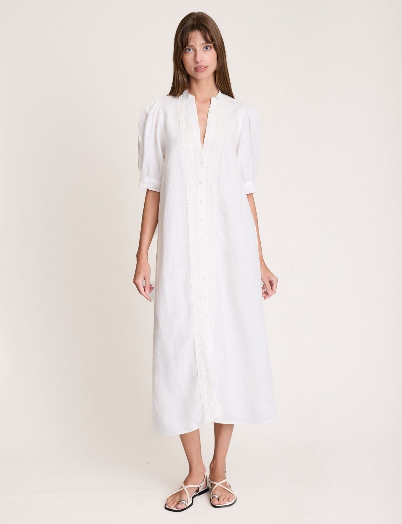 STELLAR V DRESS IVORY