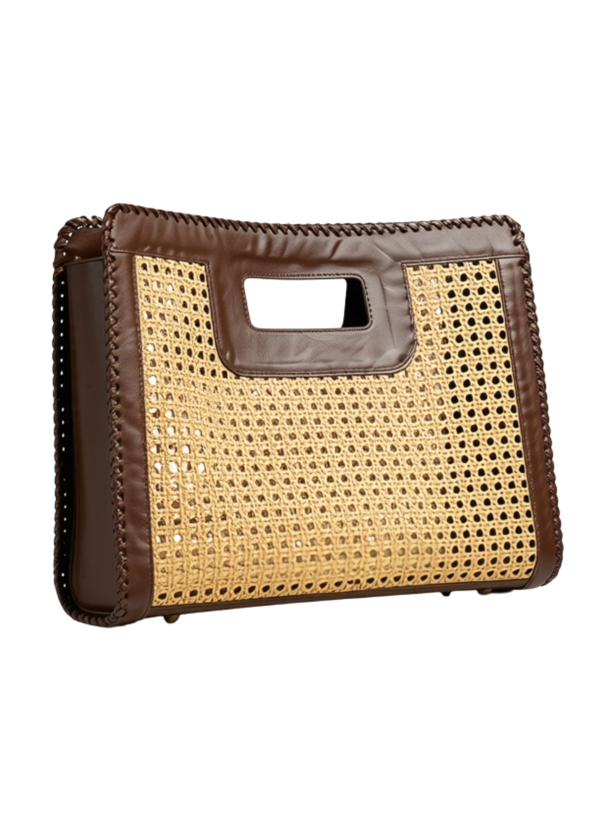 STITCH EDGE TOTE SABLE