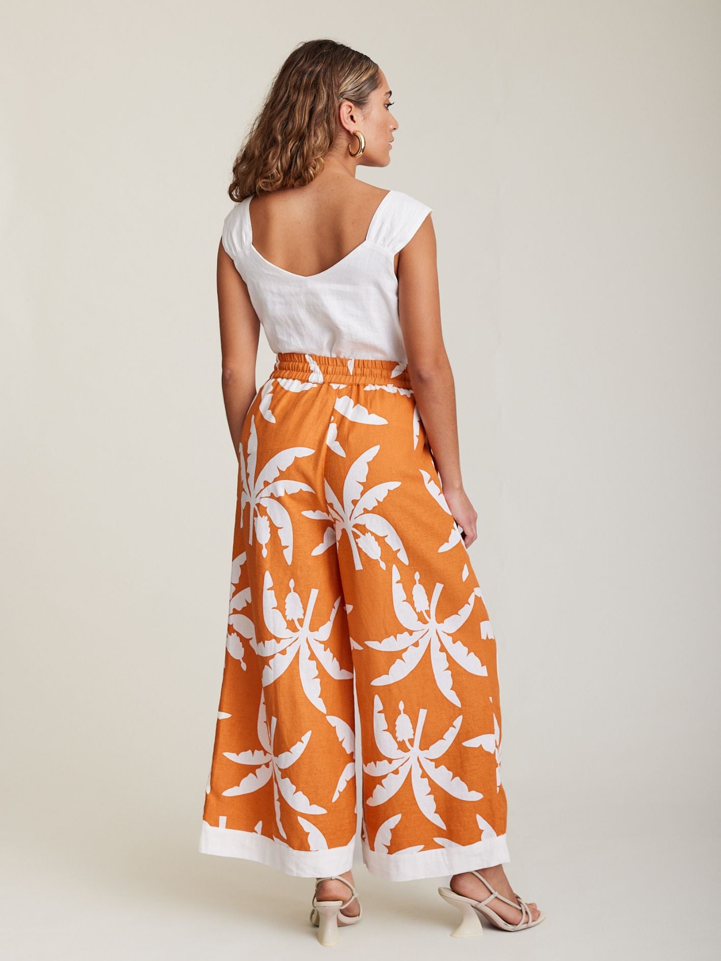 TROPICALE PALAZZO TANGERINE