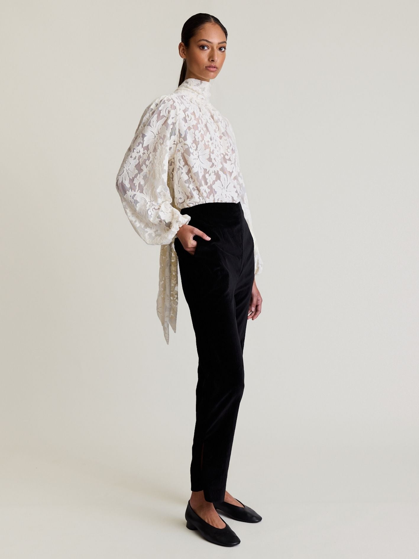 VELVET PANT ONYX