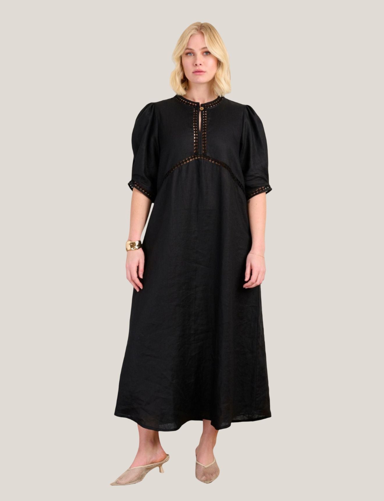 SCULPT DRESS ONYX