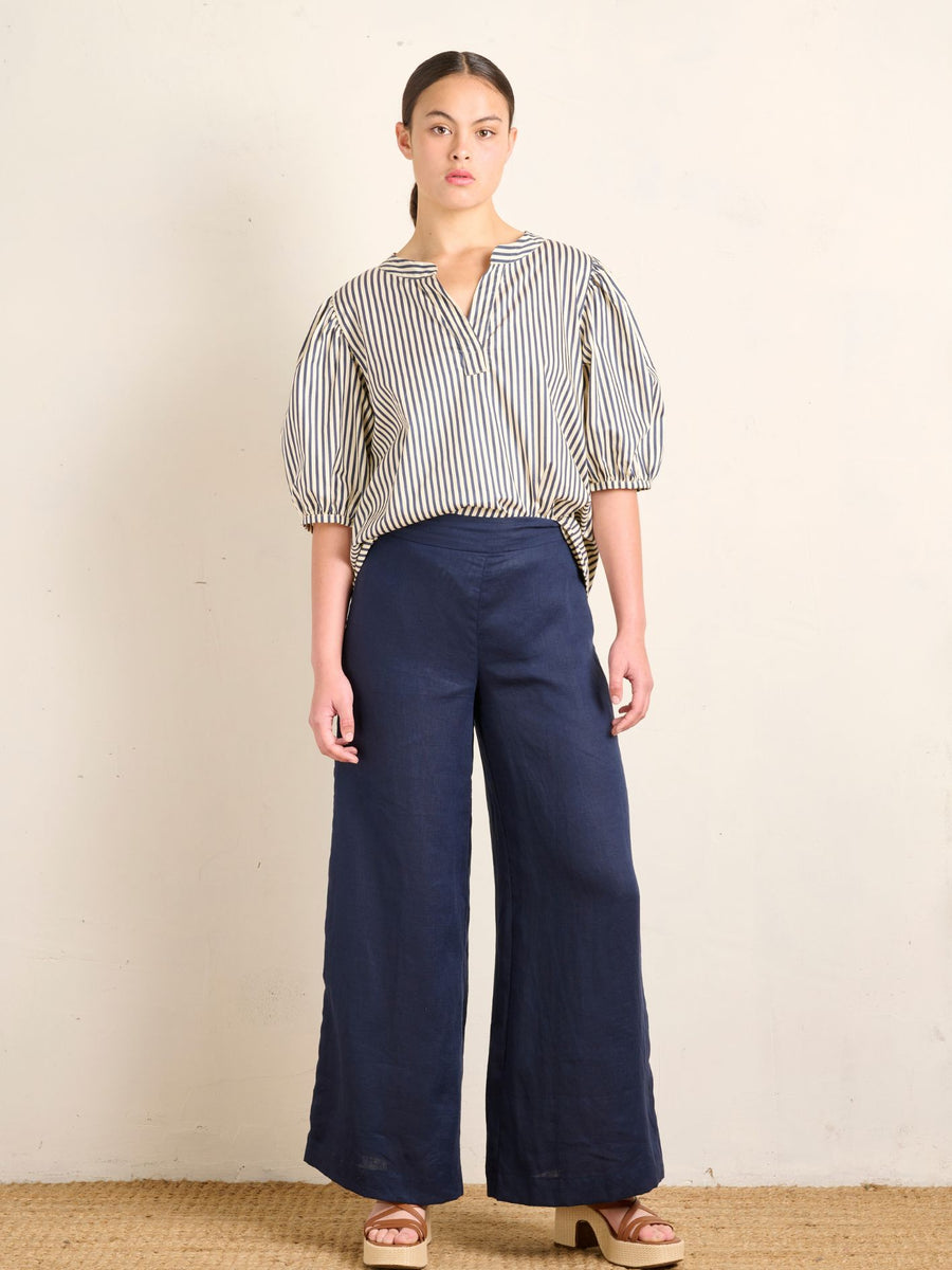 PALAZZO PANT NAVY – STATE Of EMBRACE