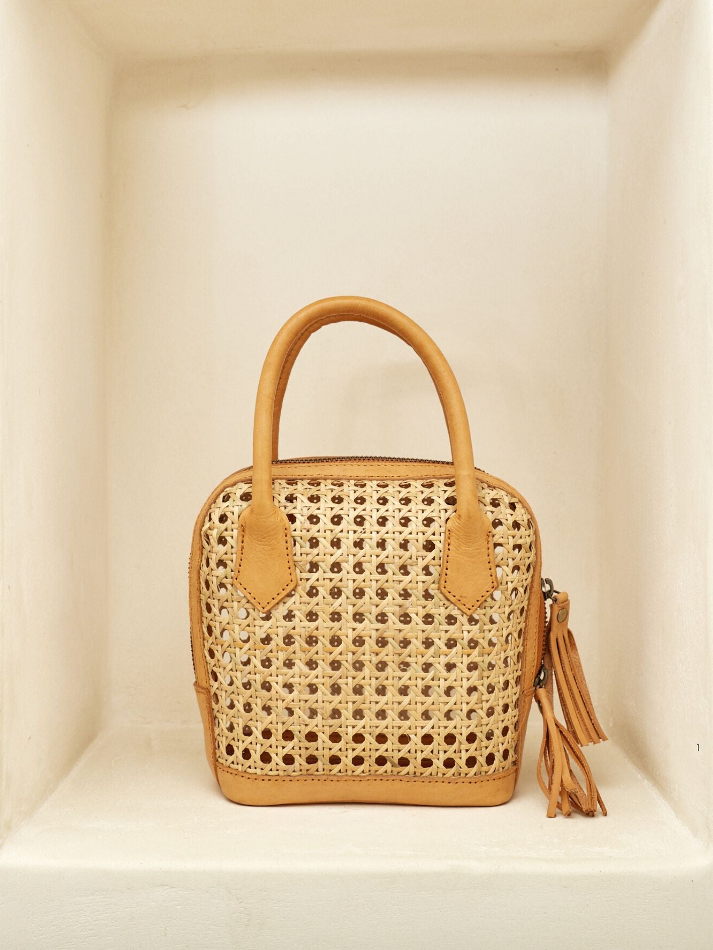 BOWLING BAG TAN