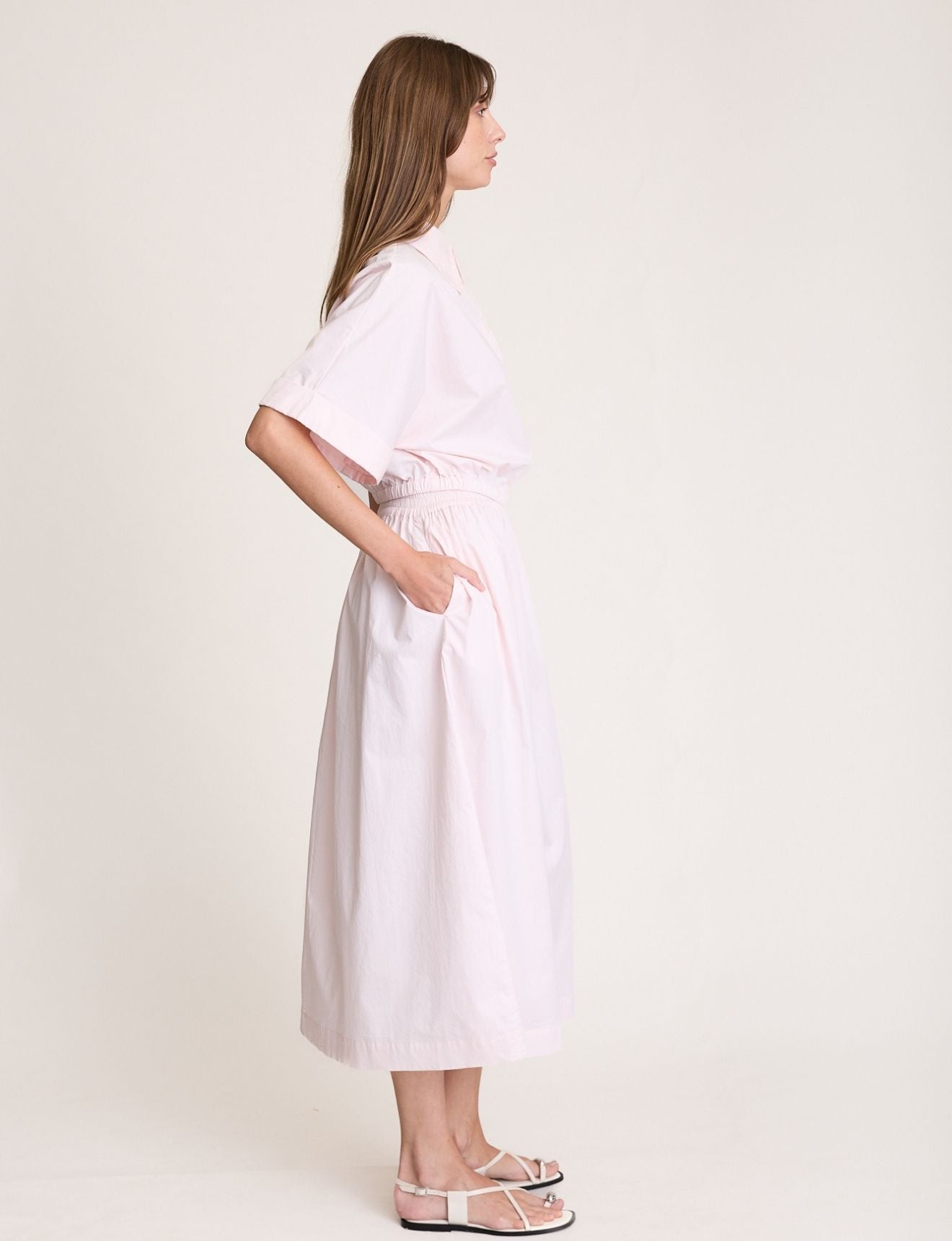 CROP CUFF SHIRT PETAL