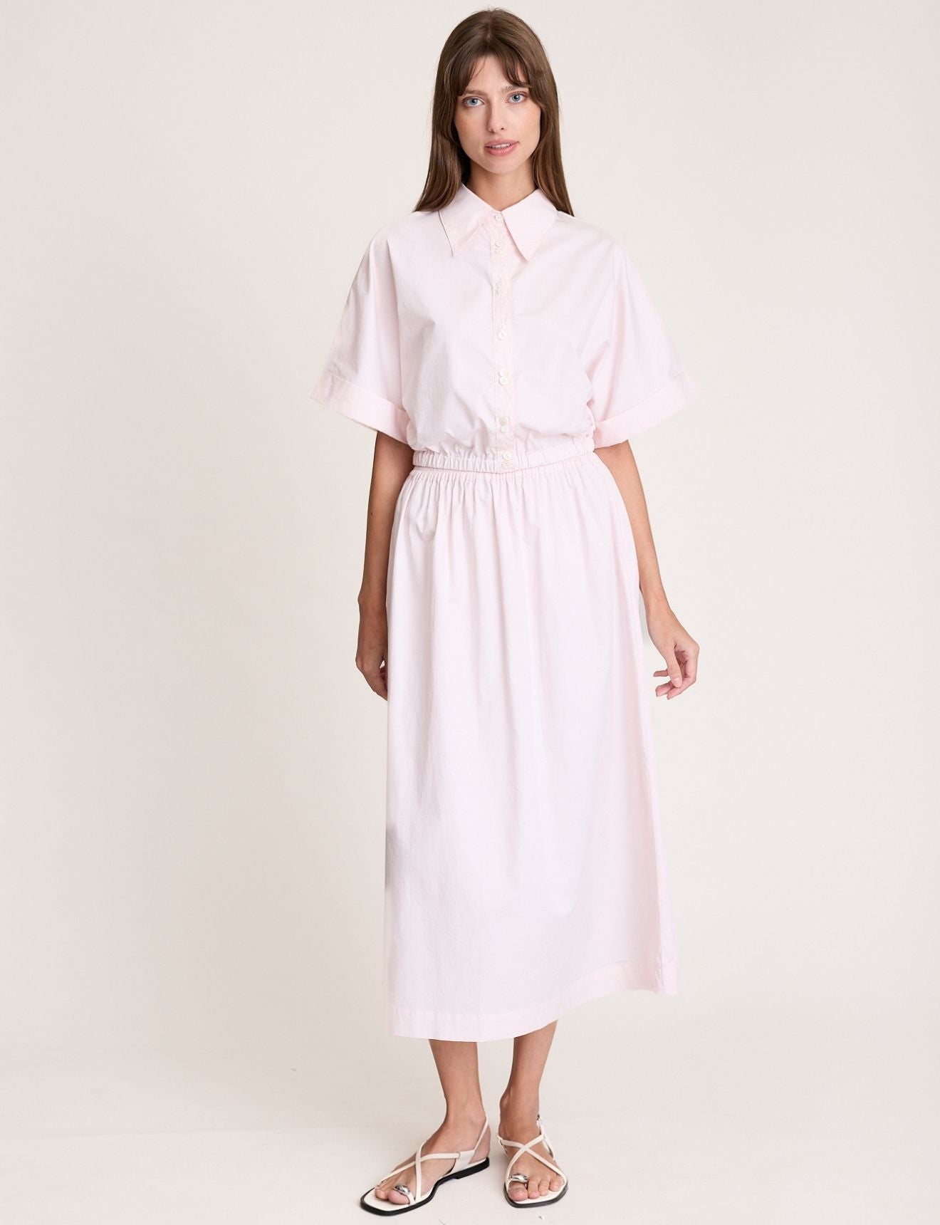 CROP CUFF SHIRT PETAL