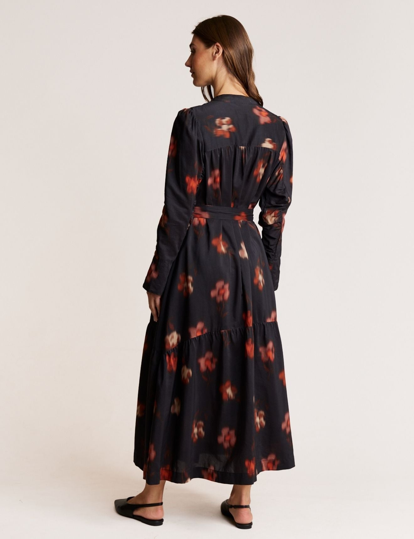 ABSTRACT BLOOMS DRESS