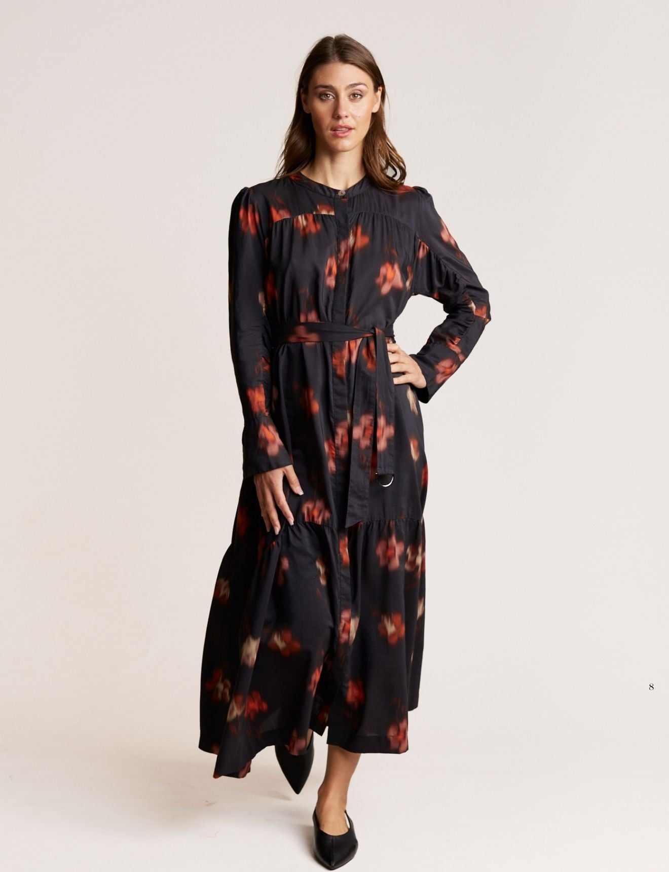ABSTRACT BLOOMS DRESS