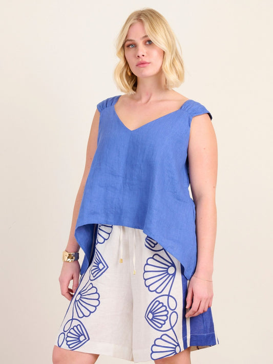 APHRODITE SHORT LAPIS BLUE