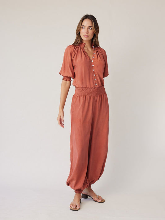 BALLOON PANT TERRACOTTA