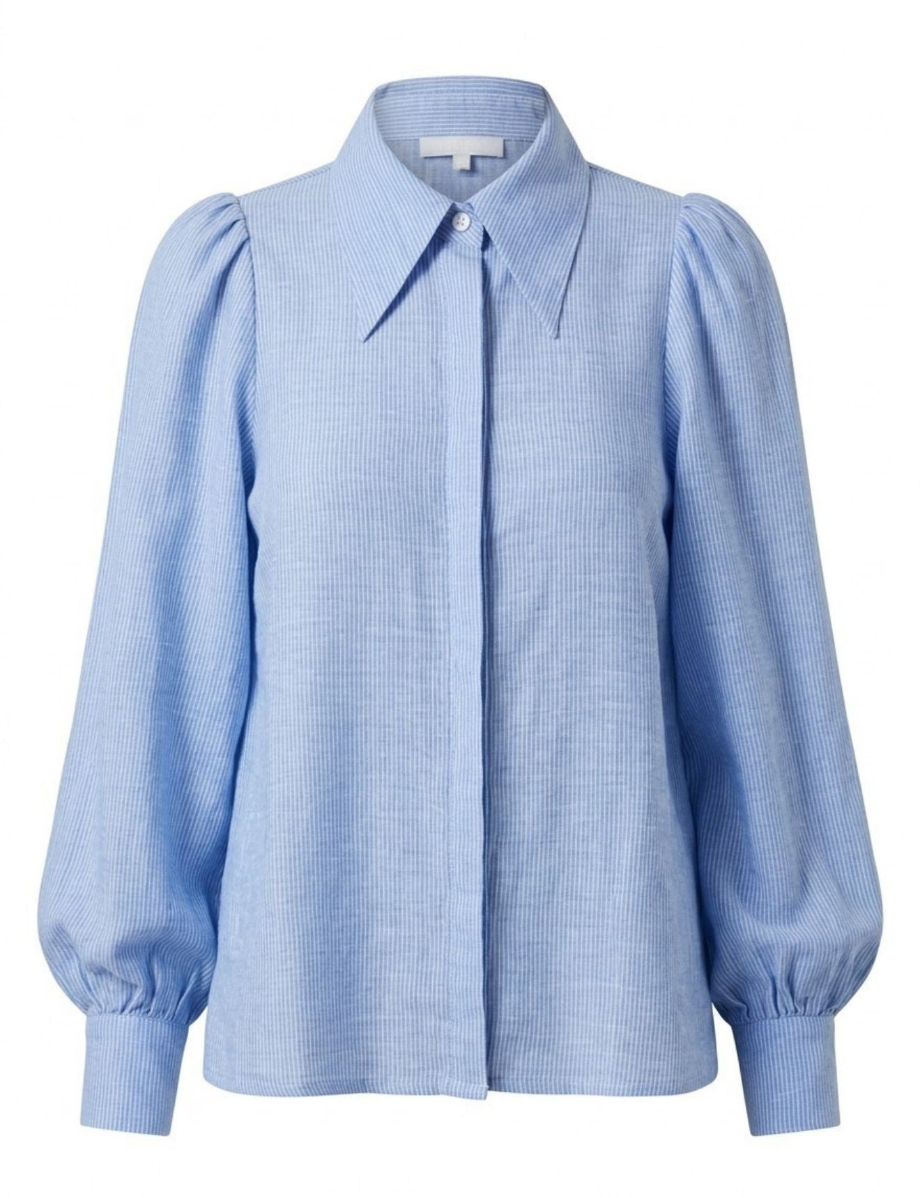 BLOUSON BLOUSE BLUE STRIPE