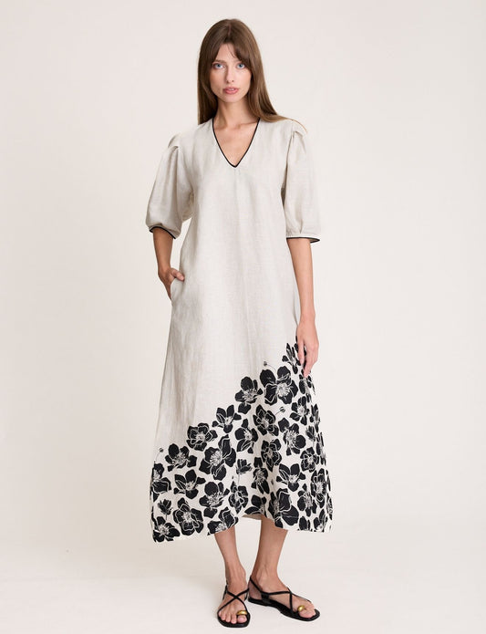 FLEUR DRESS ONYX