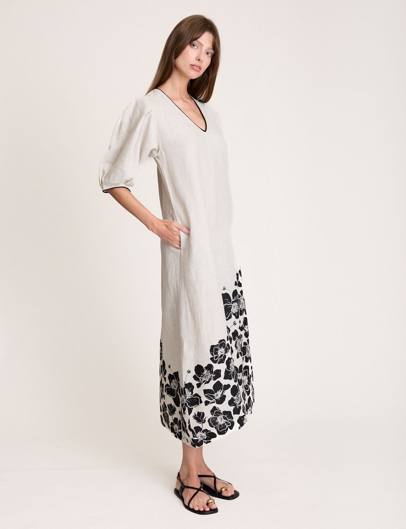 FLEUR DRESS ONYX