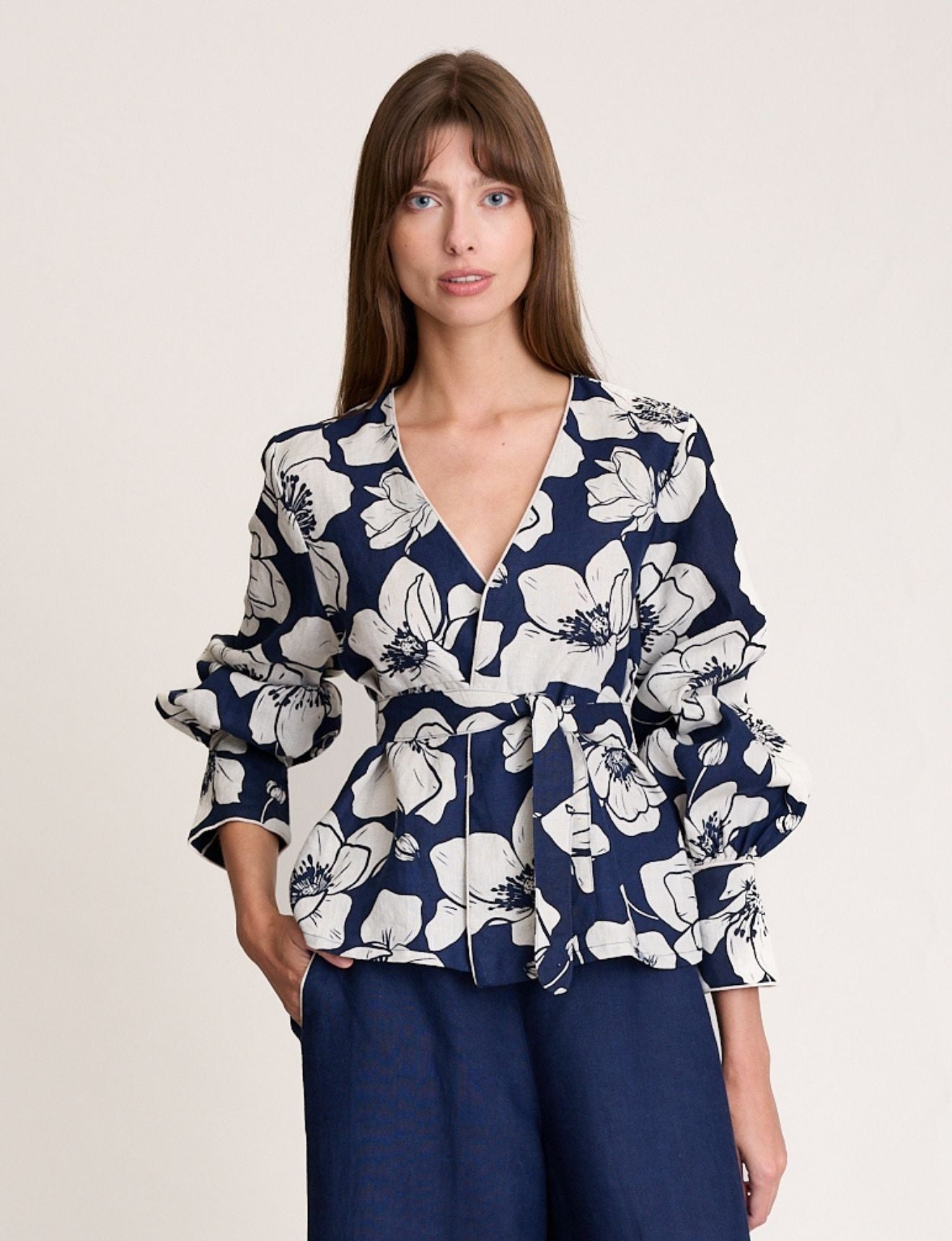 FLEUR JACKET NAVY